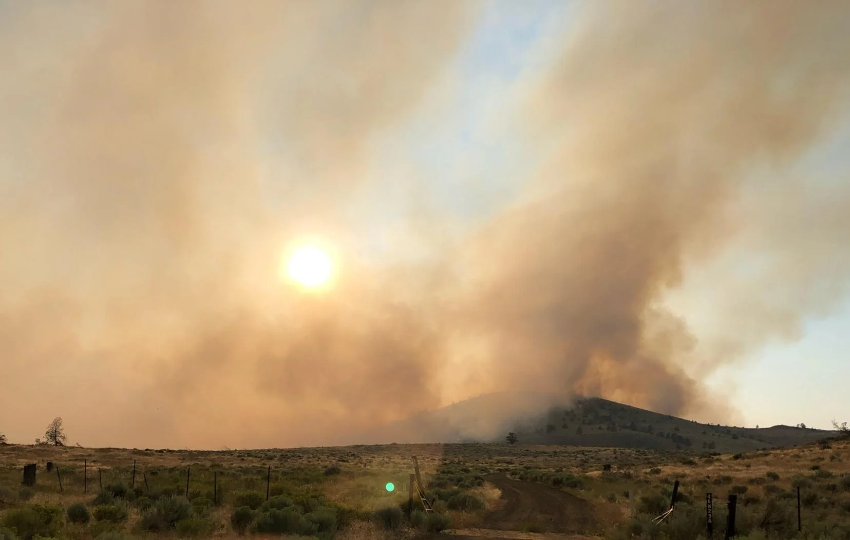 Tucker Fire 2,461 Acres and Growing