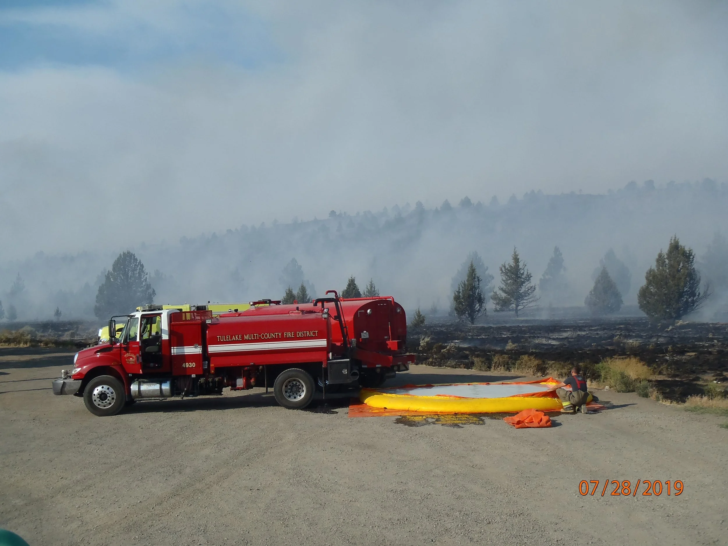 Tucker Fire 2,461 Acres and Growing