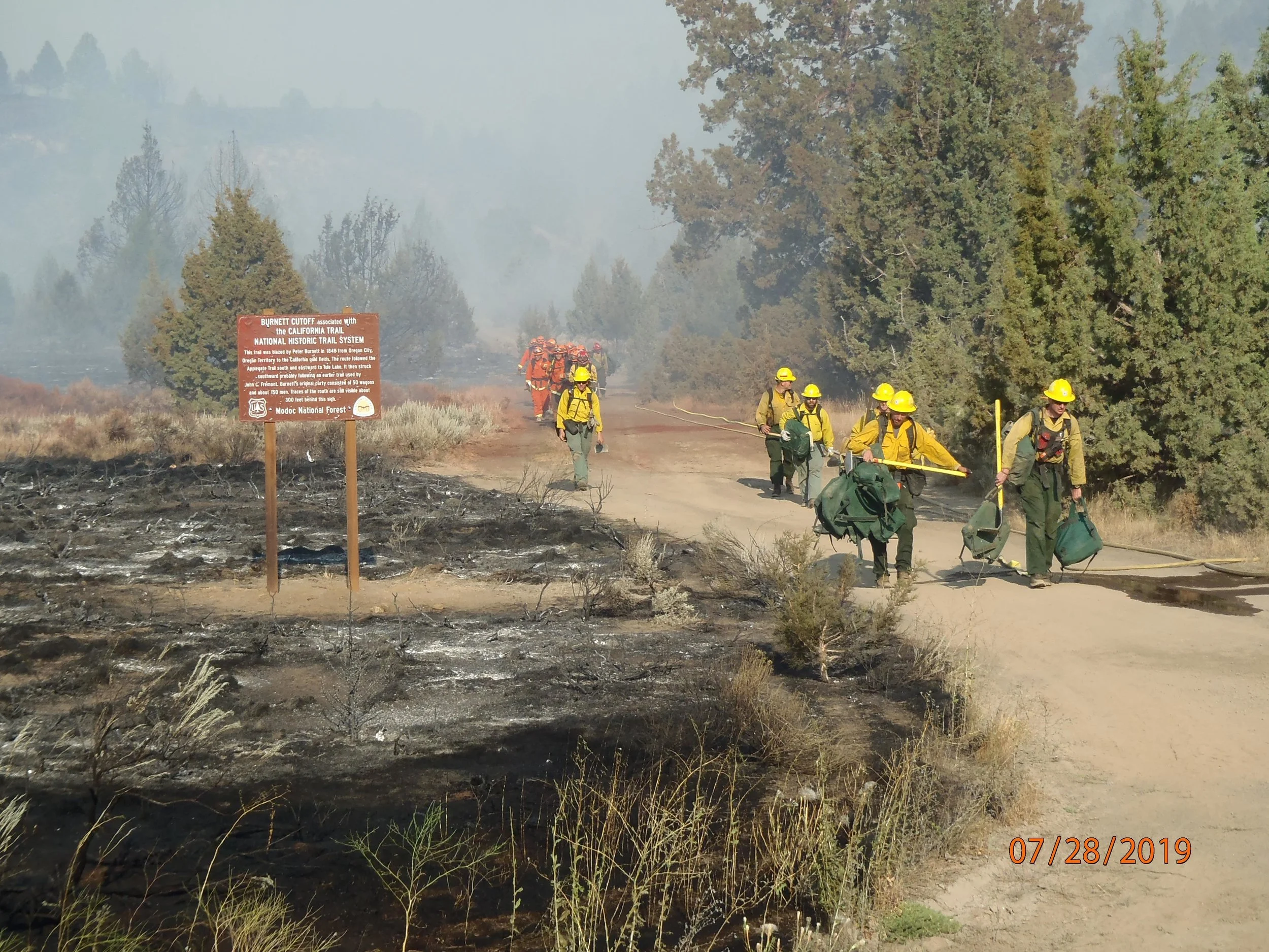 Tucker Fire 2,461 Acres and Growing