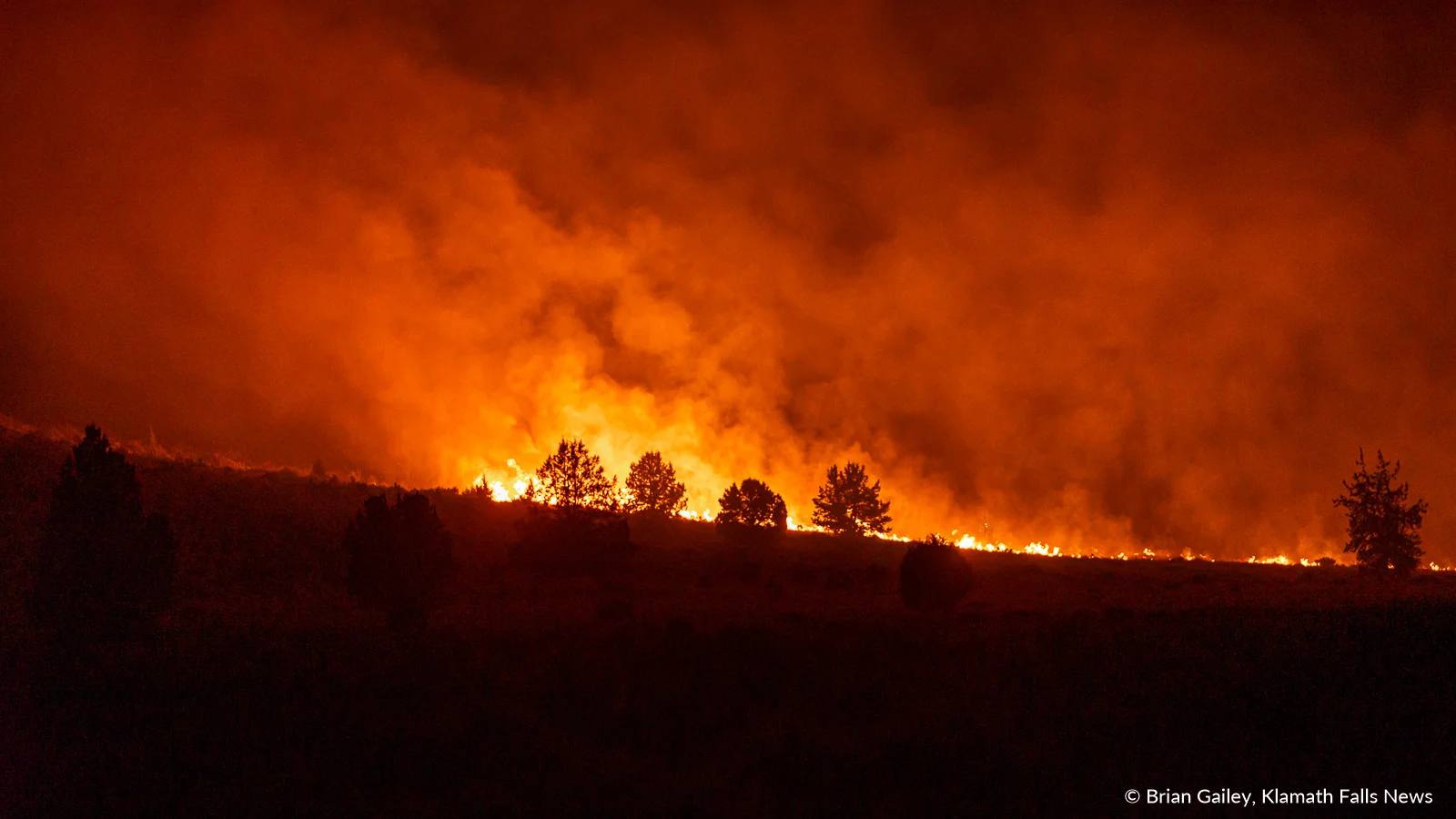 Tucker Fire 2,461 Acres and Growing