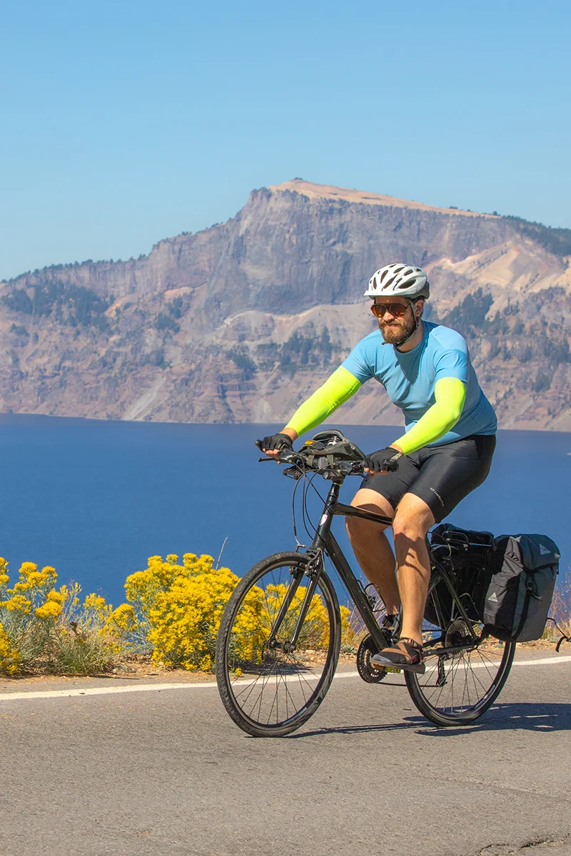crater lake bike ride 2019