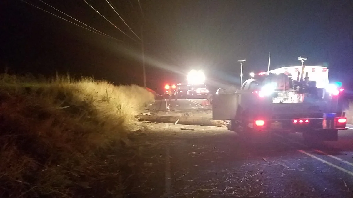 A single vehicle crash on Highway 50 near Malin, Ore. claimed the life of Jessica Harris, 33, of Tulelake, Calif. (Oregon State Police)