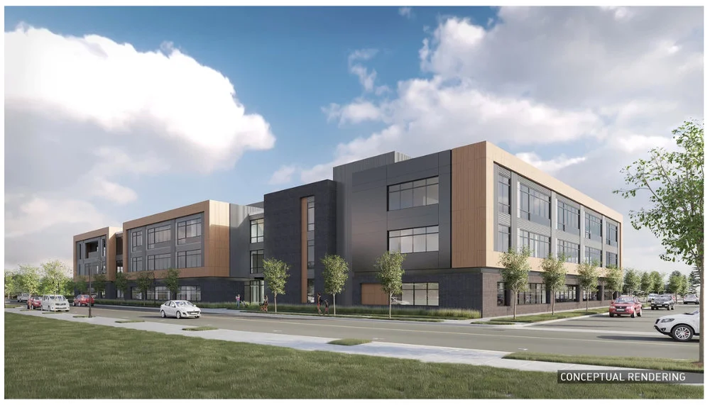 Conceptual Rendering of the proposed DHS facility located inside TimberMill Shores, Klamath Falls. (klamathfallsholdings.com)