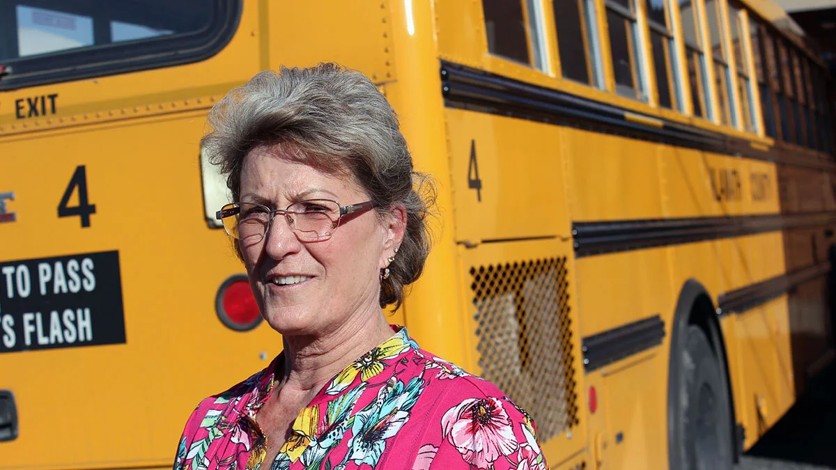 The last route: Davida Croy is retiring after 28 years driving school bus for Merrill and Malin students.
