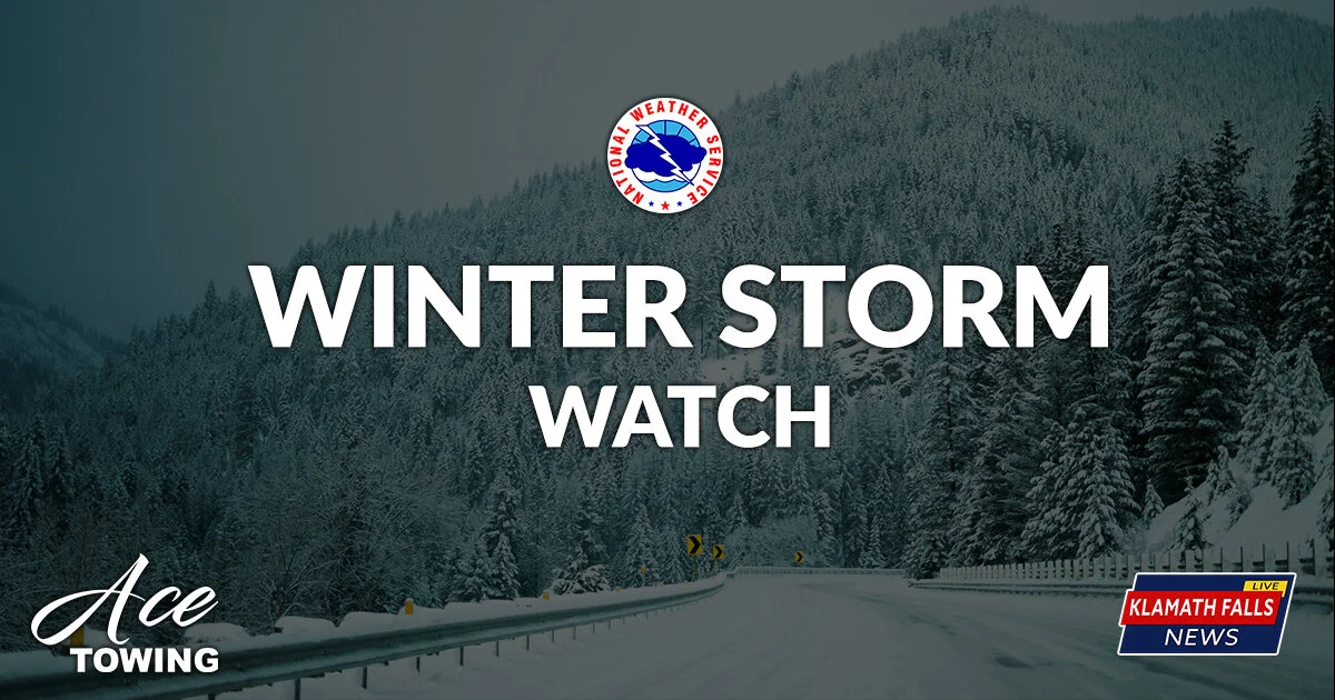 Winter Storm Watch Issued For Tuesday