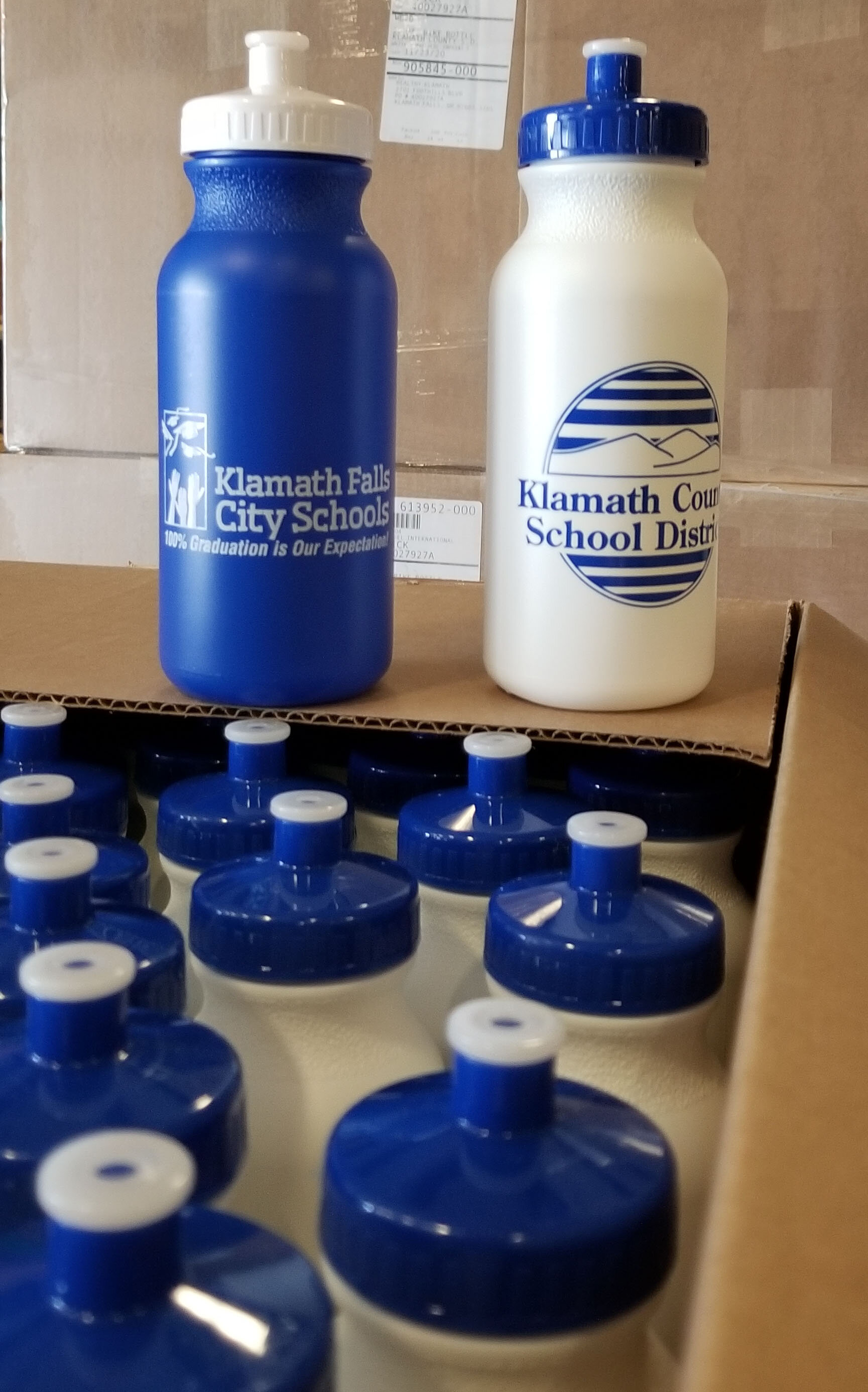 Healthy Klamath provides free water bottles to city, county students