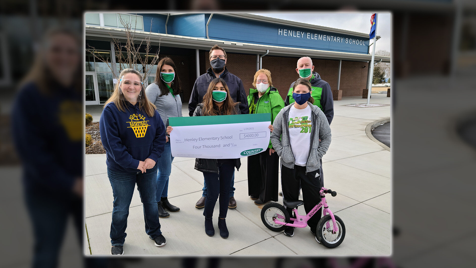 Henley Elementary starts kindergarten bicycle program