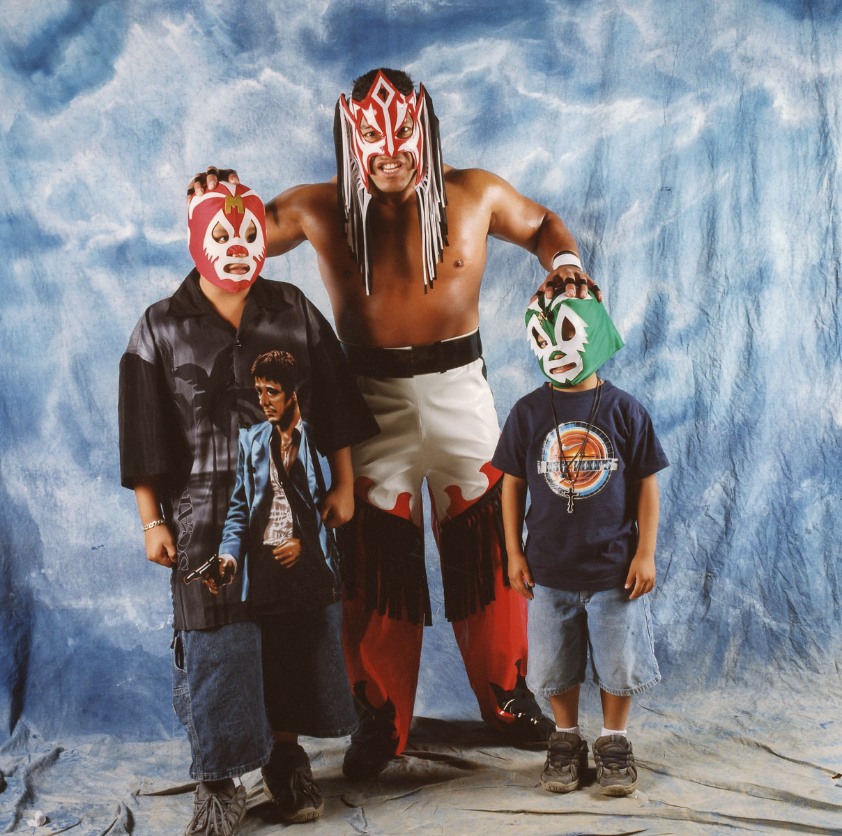 Luchador and sons