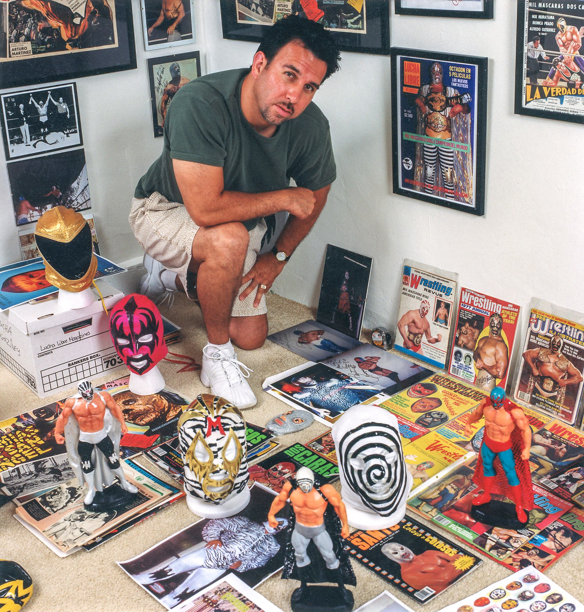 Lucha Promoter with collection