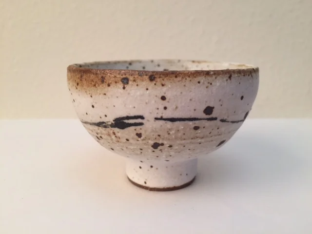 Speckled Course Grain Tea Cup