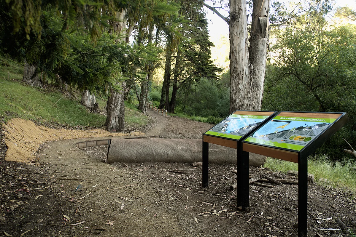 Creek & Grassland Interpretive Signage