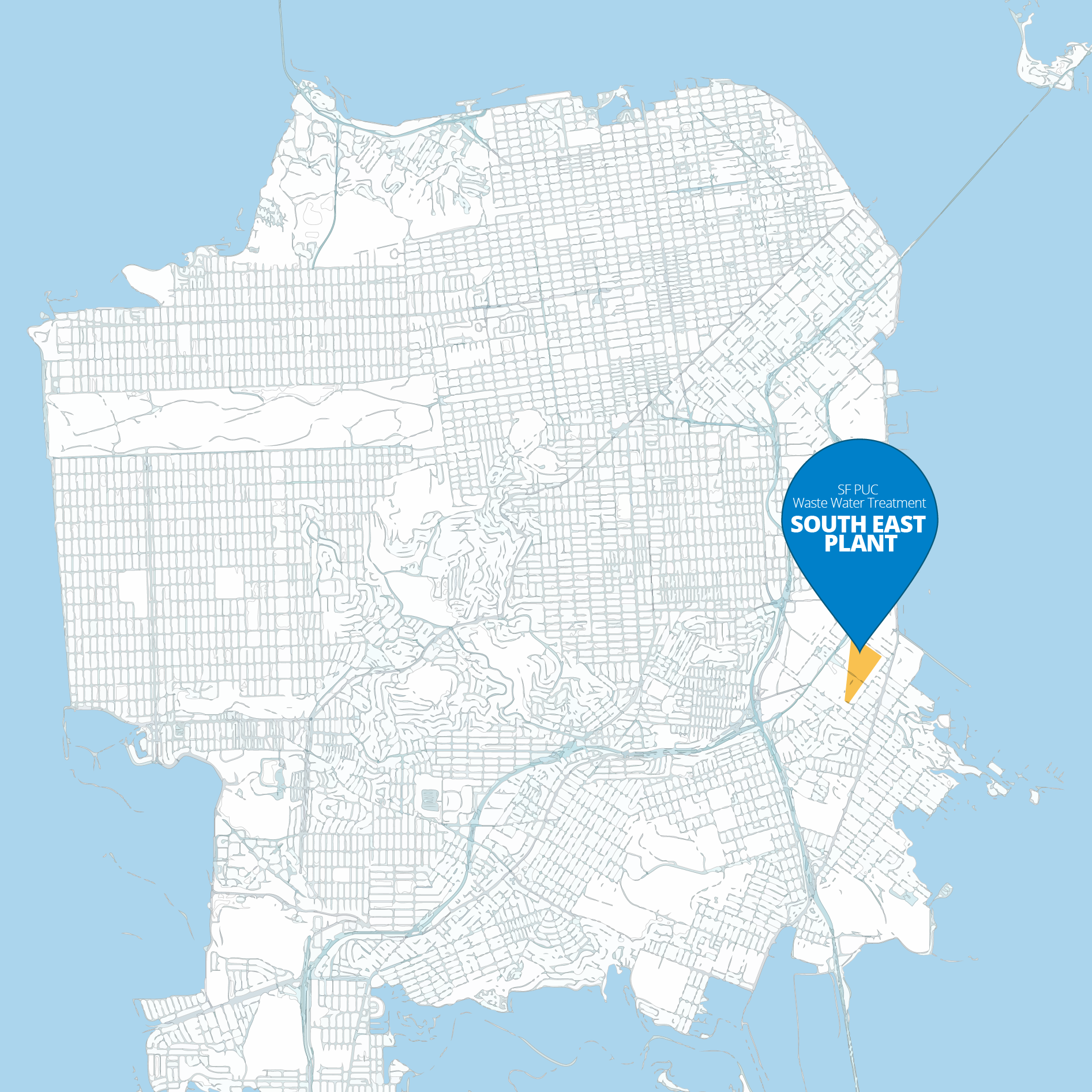 San Francisco's South East Waste Water Treatment Plant | SEP