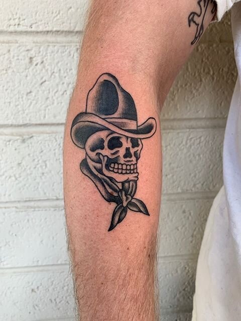 10 Daring Cowboy Skull Tattoos  Tattoodo