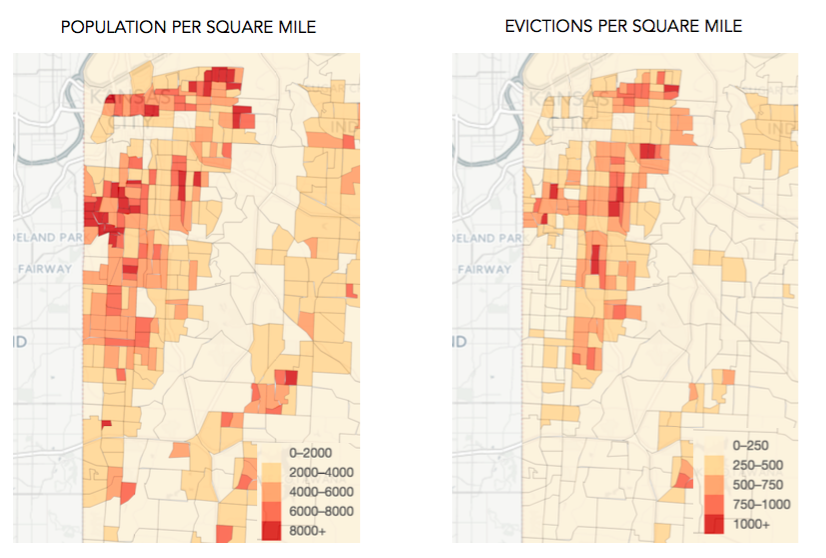 Evictions have been spatially concentrated in the city’s poorest neighborhoods—but their impact is spreading to other parts of town, consistent with development trends.
