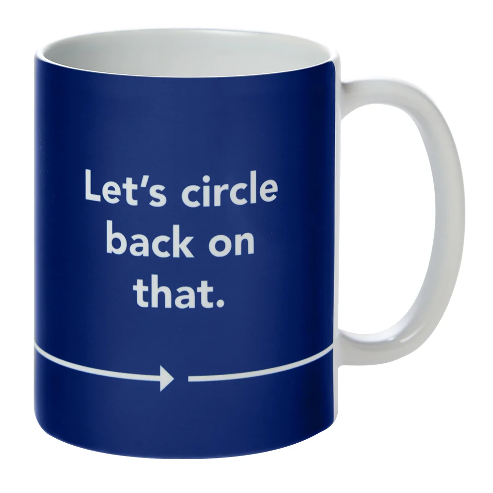 Memory Mug - Let's circle back on that