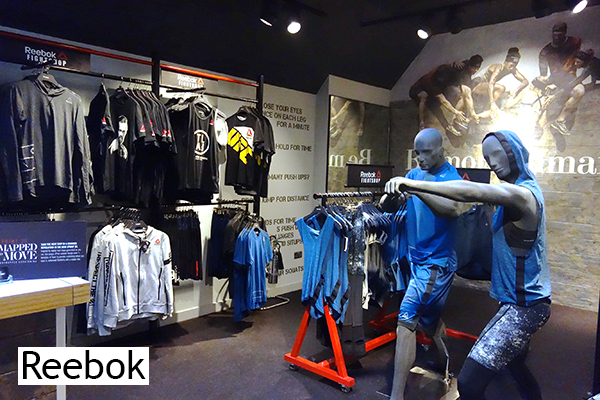 reebok mannequins