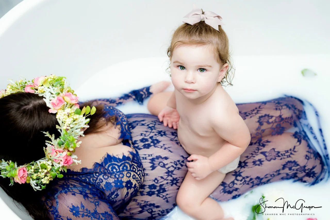 Milk bath photography | Darwin photographer | Sharon Mac Photographics