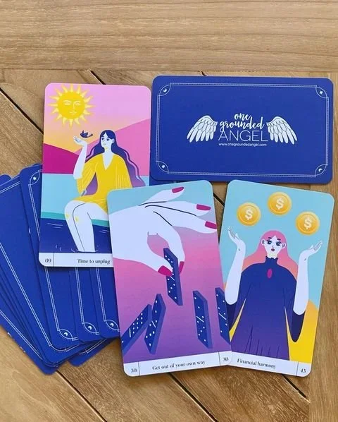 Oracle Cards for Grounded Humans