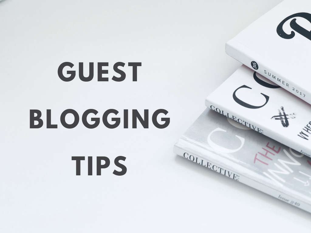 Guest blogging starter tips