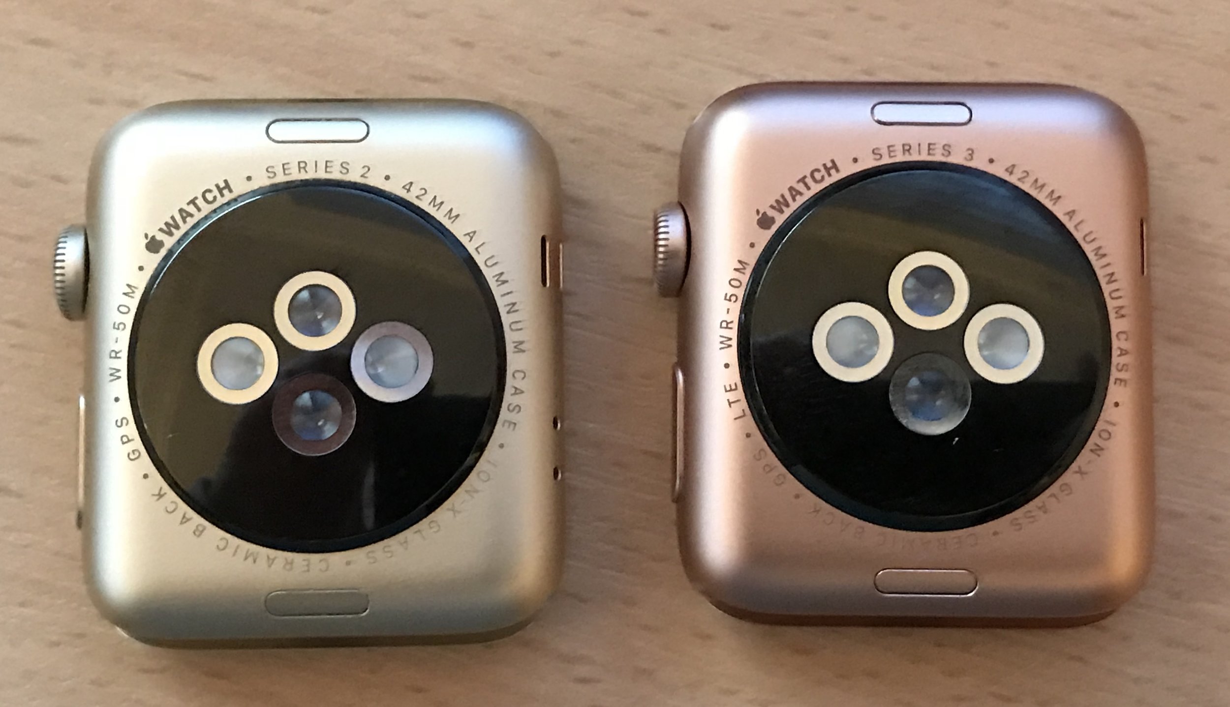 Both are "gold", series 2 on the left.