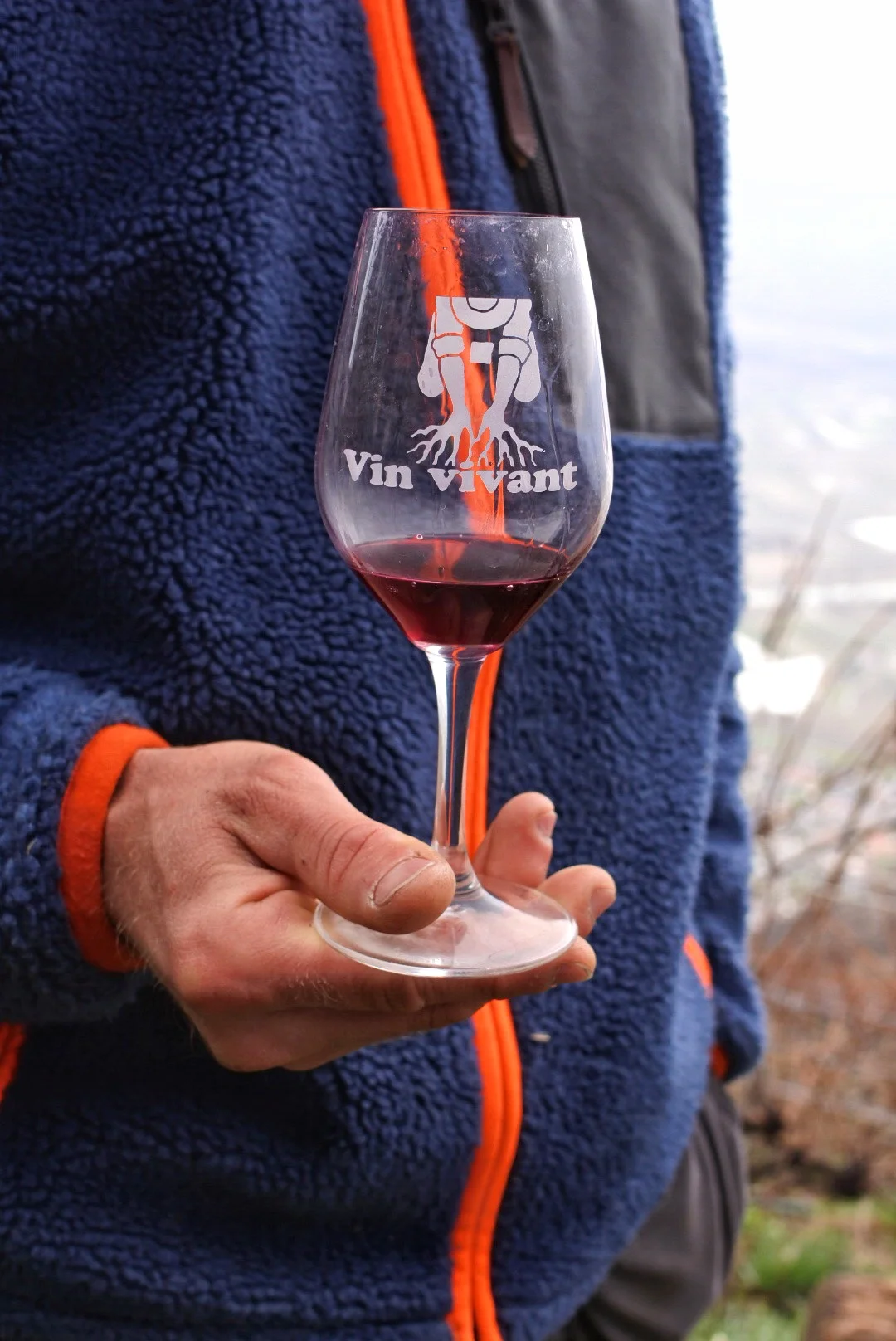 Julien literally stole the show at the Vin Vivant wine fair in Fribourg this past March