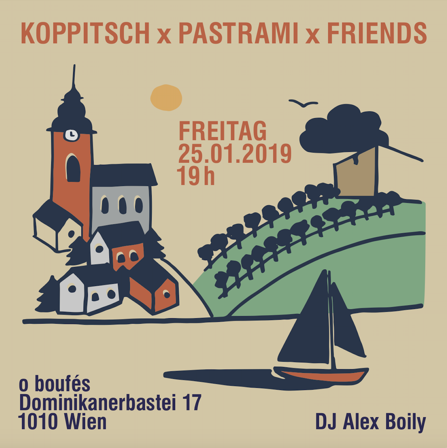 Koppitsch X Pastrami X Friends