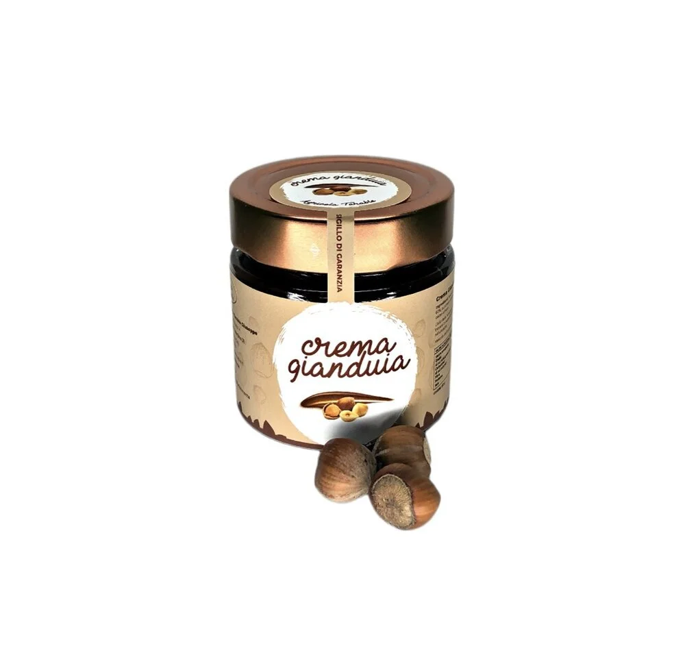 CREMA GIANDUIA 60% NOCCIOLA PIEMONTE IGP (200gr)