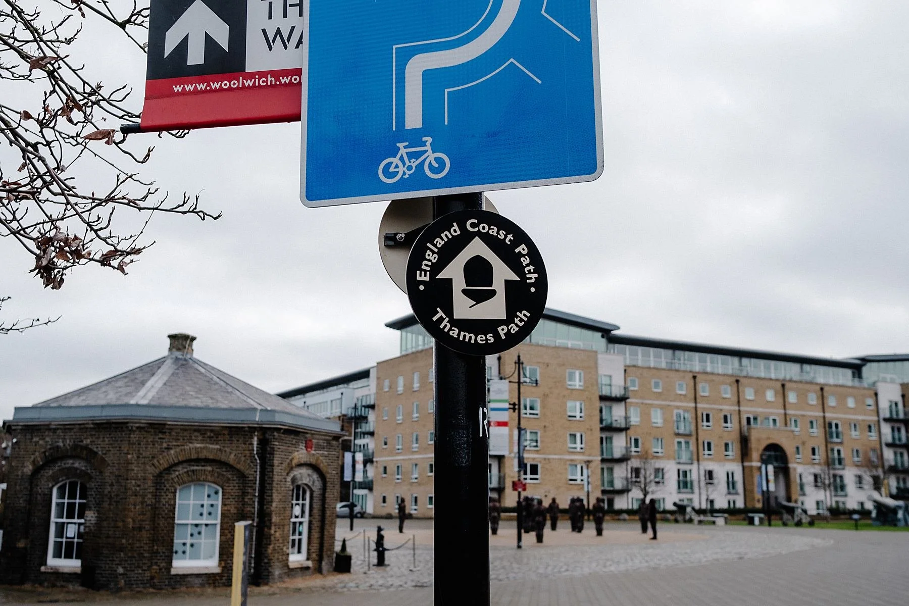 England Coast Path, Woolwich to Dartford.