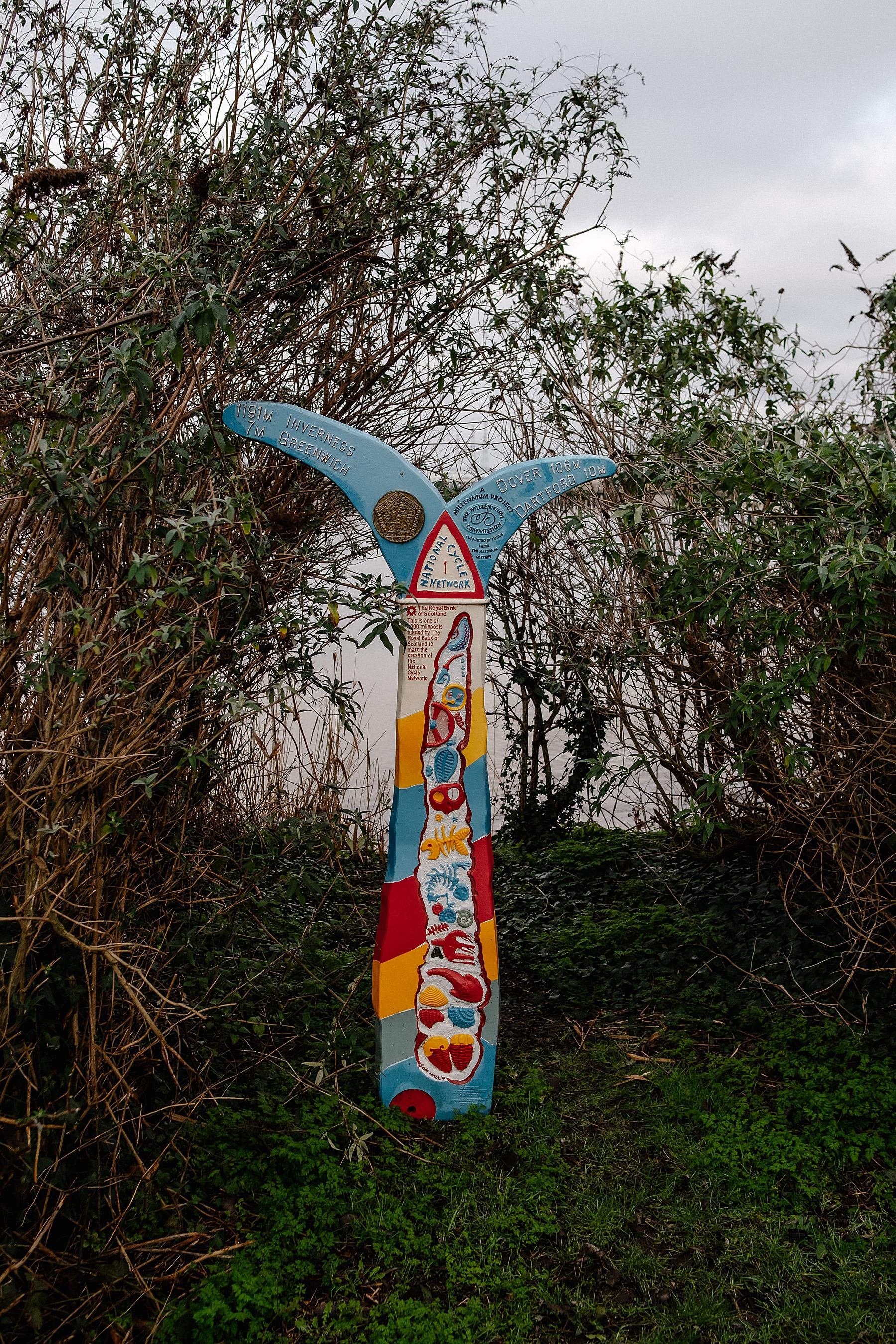 England Coast Path, Woolwich to Dartford.