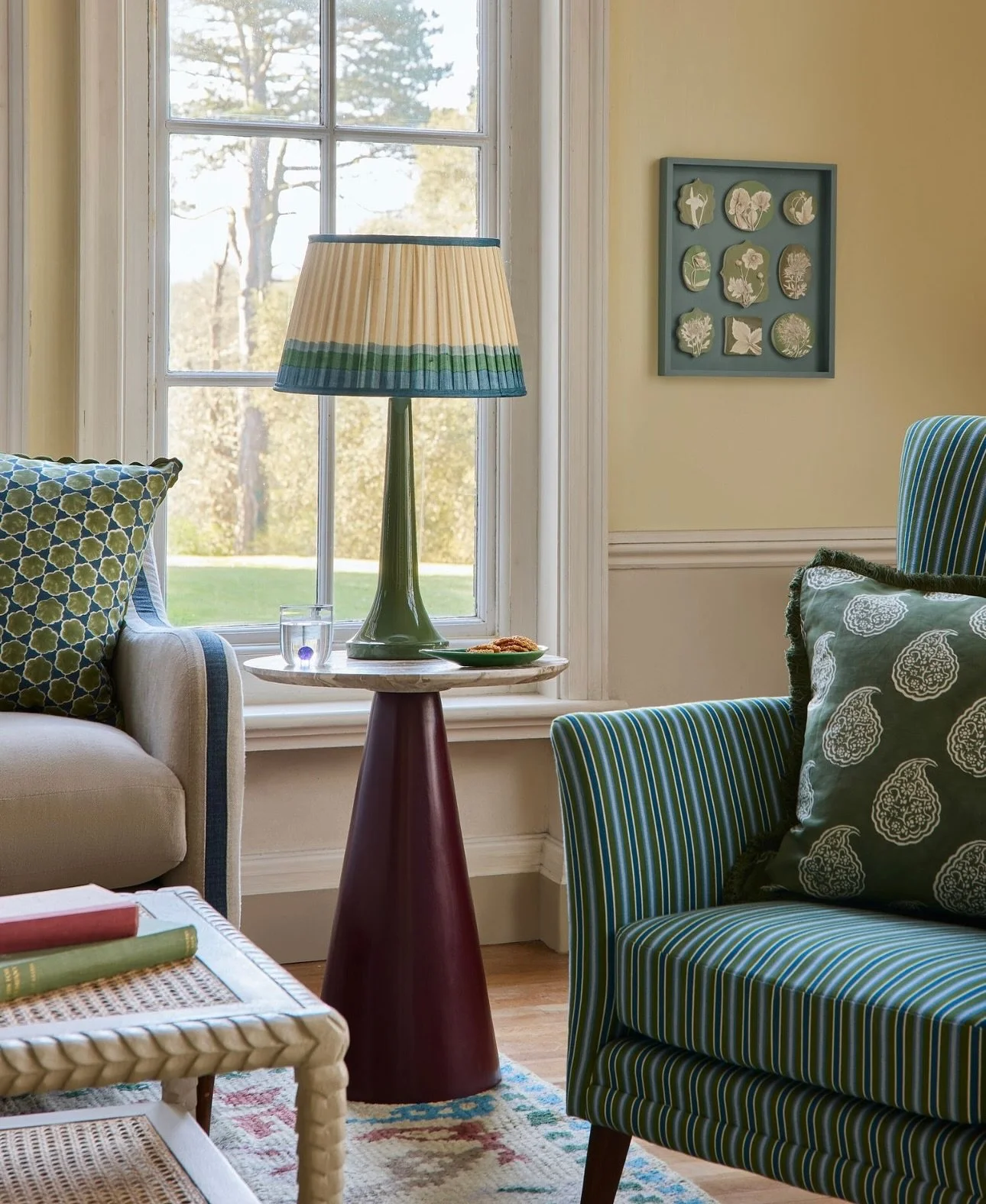 @Birdiefortescue&rsquo;s new Autumn Winter 2025 collection, The Silk Road explores the intricate patterns of Uzbekistan and the rich artisanal heritage of India. Showcasing new handwoven leather dining chairs, marble top side tables, statement jute r