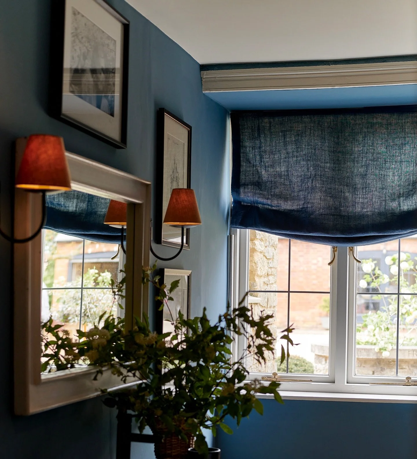 As the nights draw in, @torimurphytextiles Linen Lampshades bring a softly textured glow, ideal for creating special nooks and inviting corners throughout the home. 

Tori has introduced three new hues into the range: Sand, Denim, and Stone, each sha