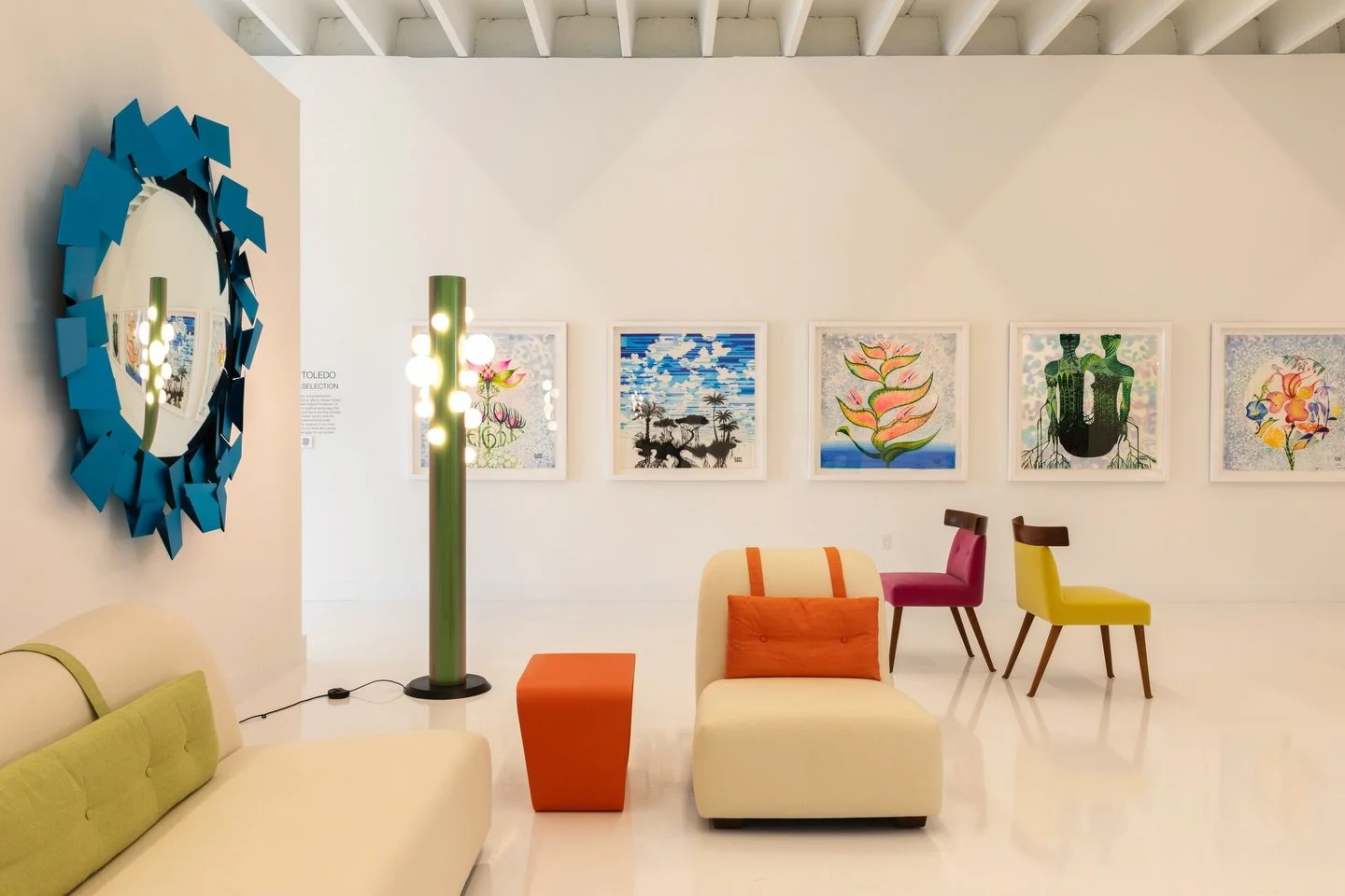 During Art Basel Miami Beach 2025, @ralphpuciintl (miami) became the setting for a dynamic show by renowned artist Ruben Toledo, @toledox2. A large-scale mural titled &ldquo;I See You - I Love You&rdquo; inspired by his beloved late wife, the acclaim