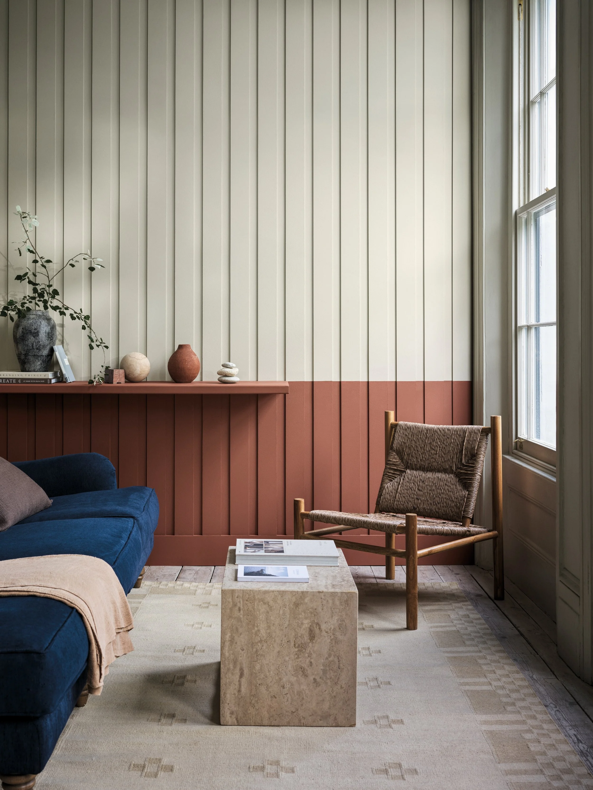 @firedearthuk introduces Shoreline: Where Earth Meets Tide, a 12-shade paint collection inspired by Britain&rsquo;s coastline.
 
Central to the collection is Fired Earth&rsquo;s expertise in colour relationships. Each shade has been developed to work