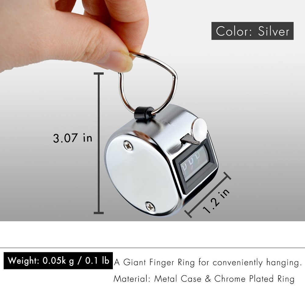 Metal Hand Tally Counter