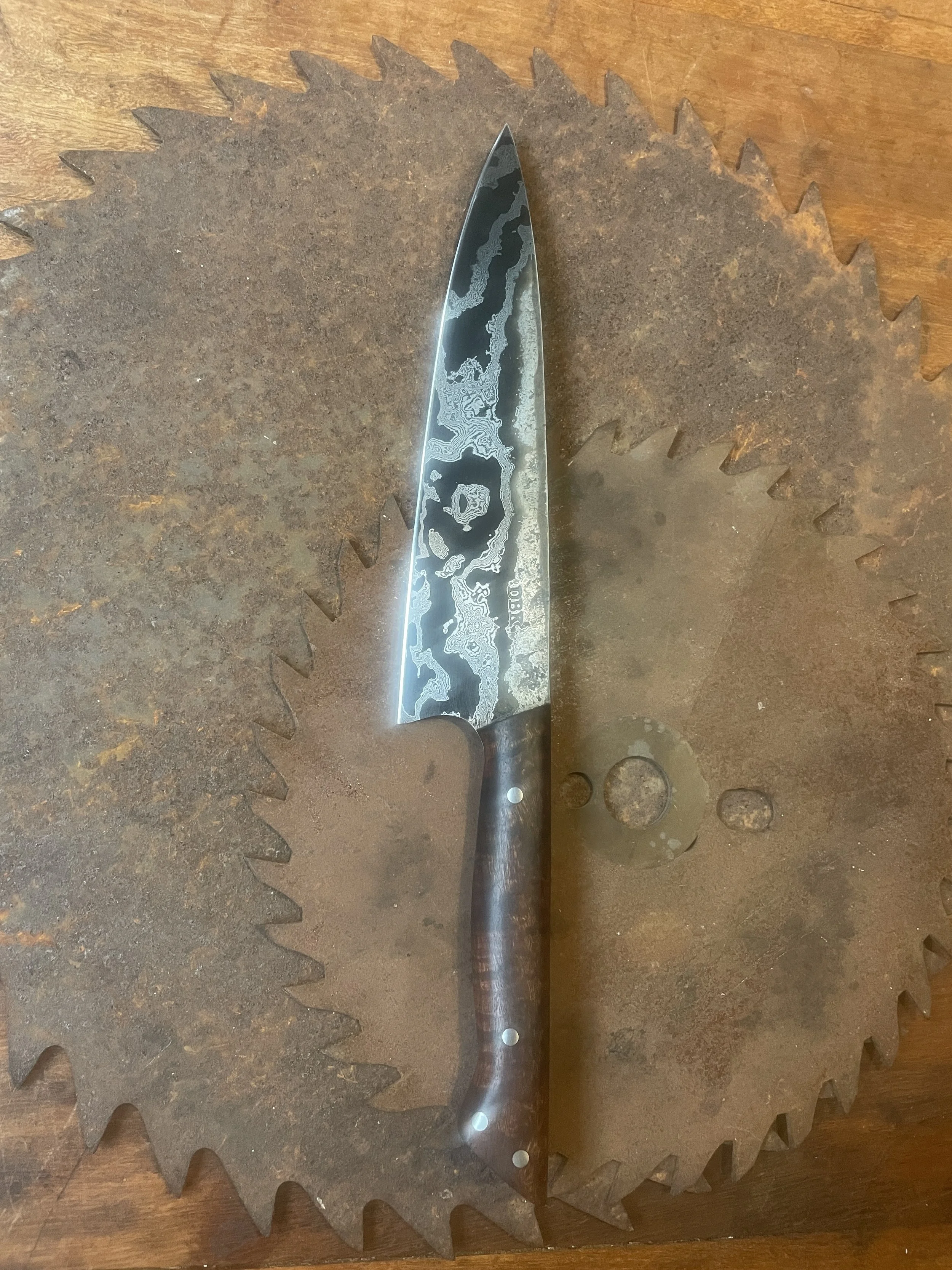 Gidgee Damascus 21cm Chef Knife