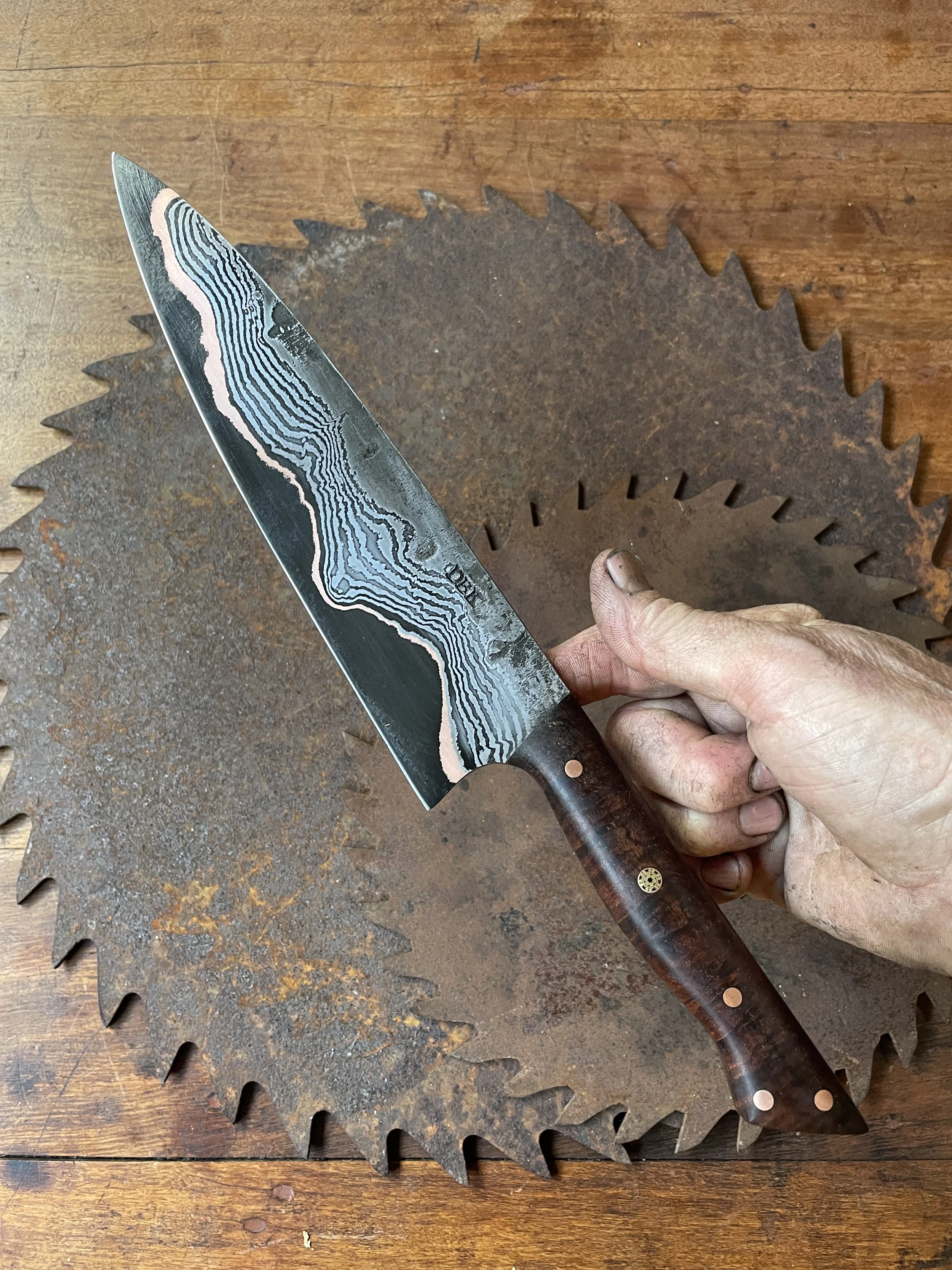 damascus chef knife