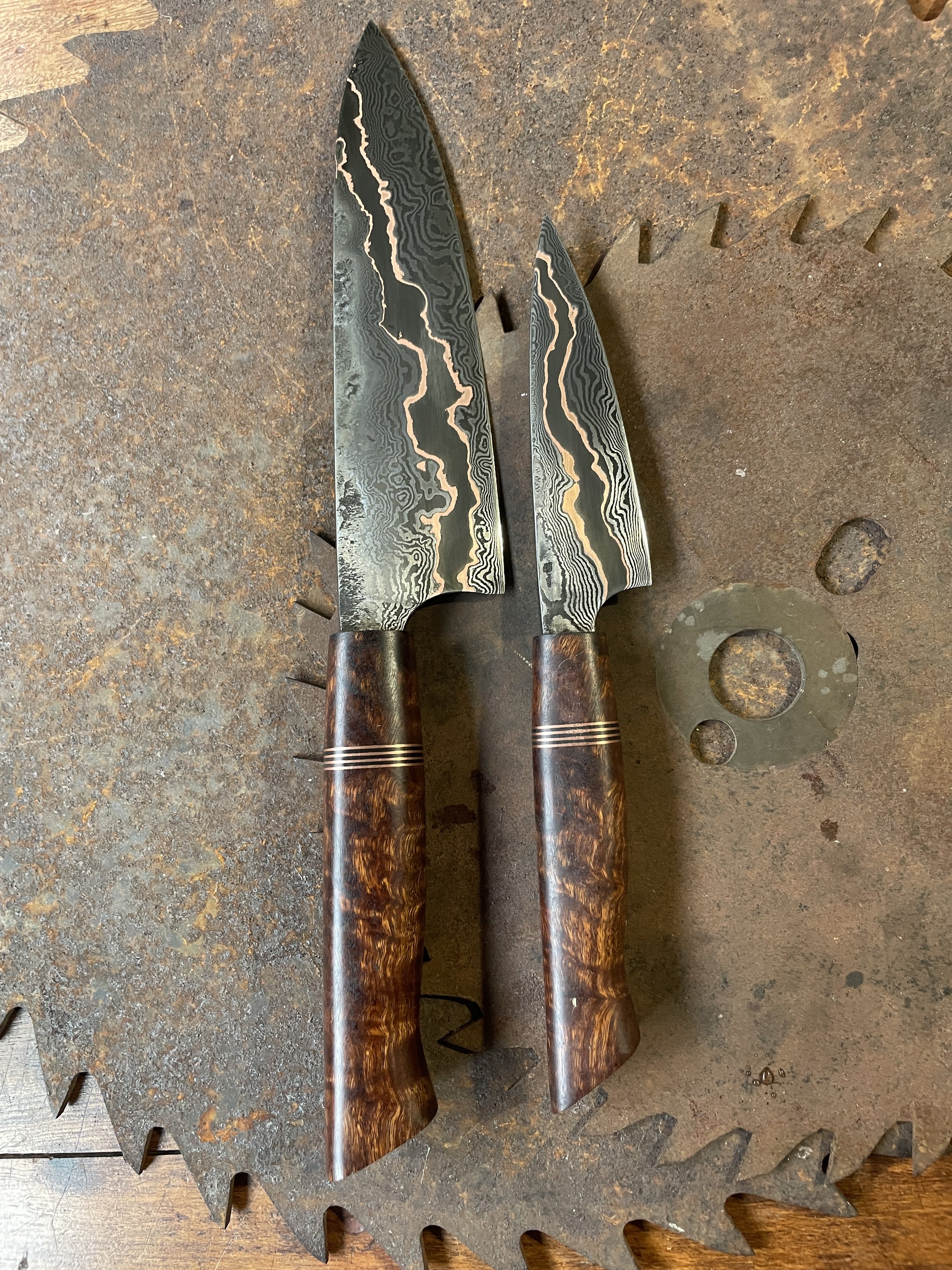 cumai damascus chef Knife