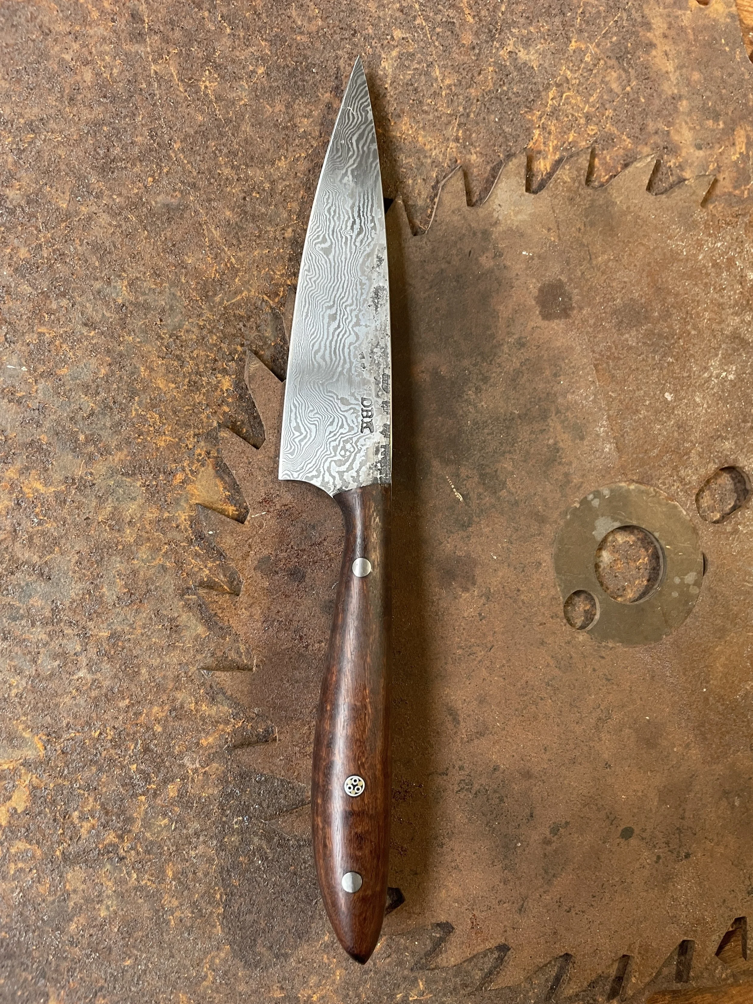 damascus paring knife