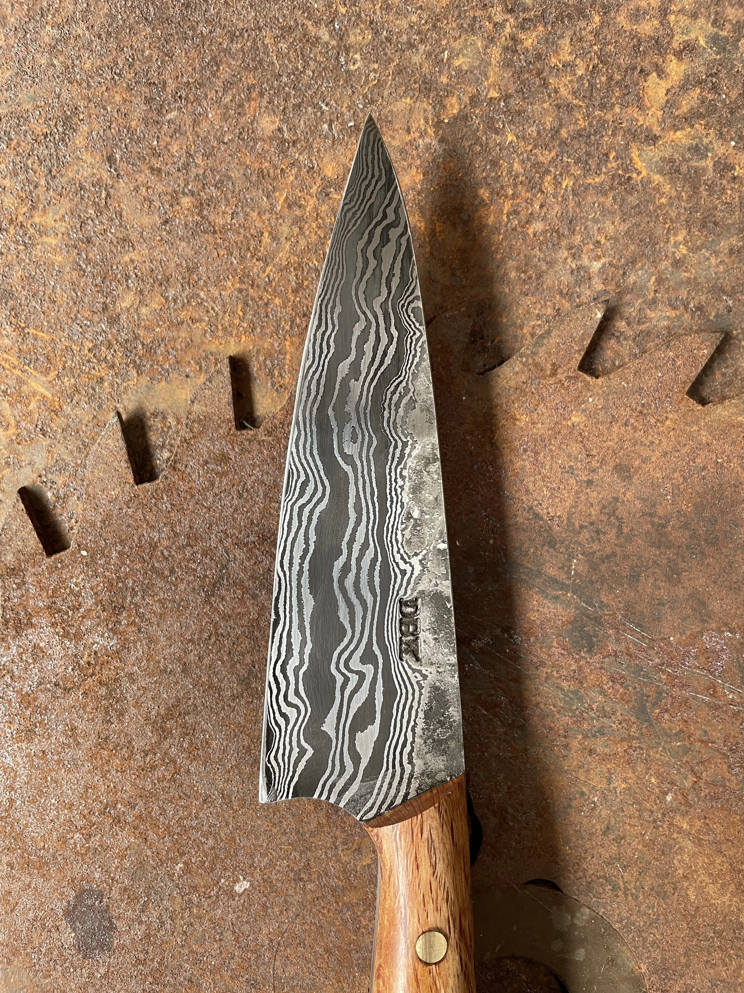 damascus paring knife