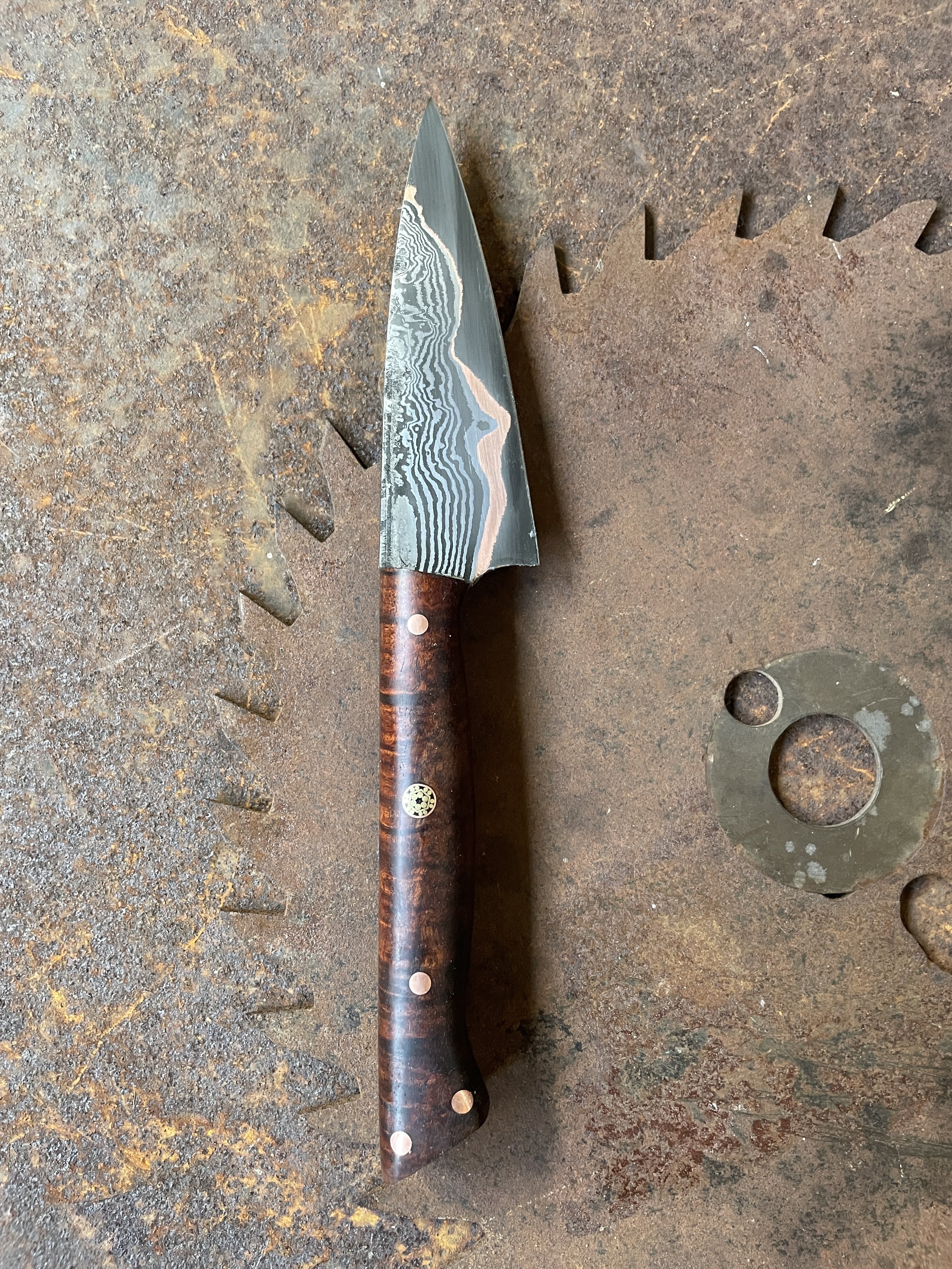 damascus paring knife