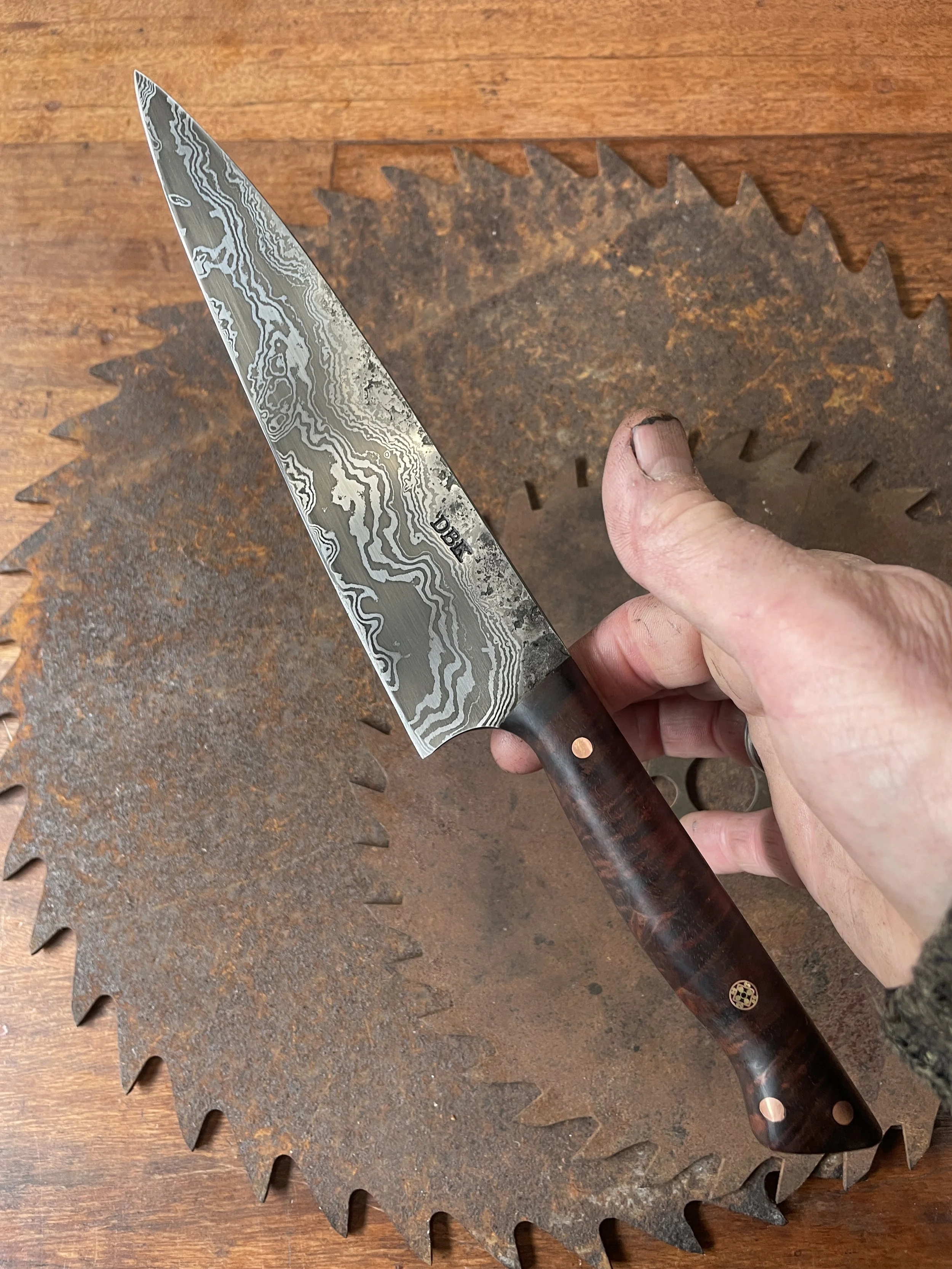 damascus chef knife
