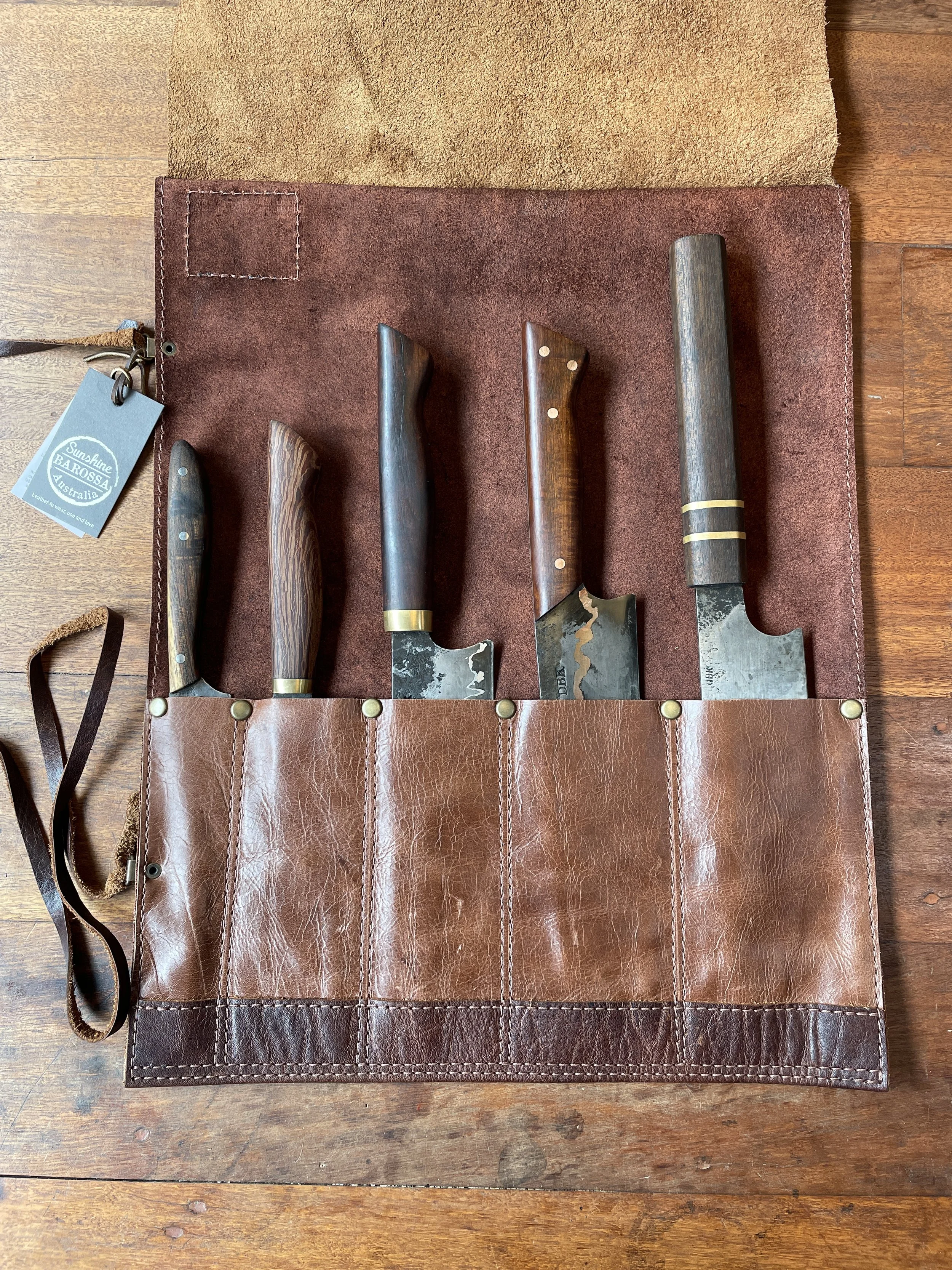 Leather Knife Rolls 