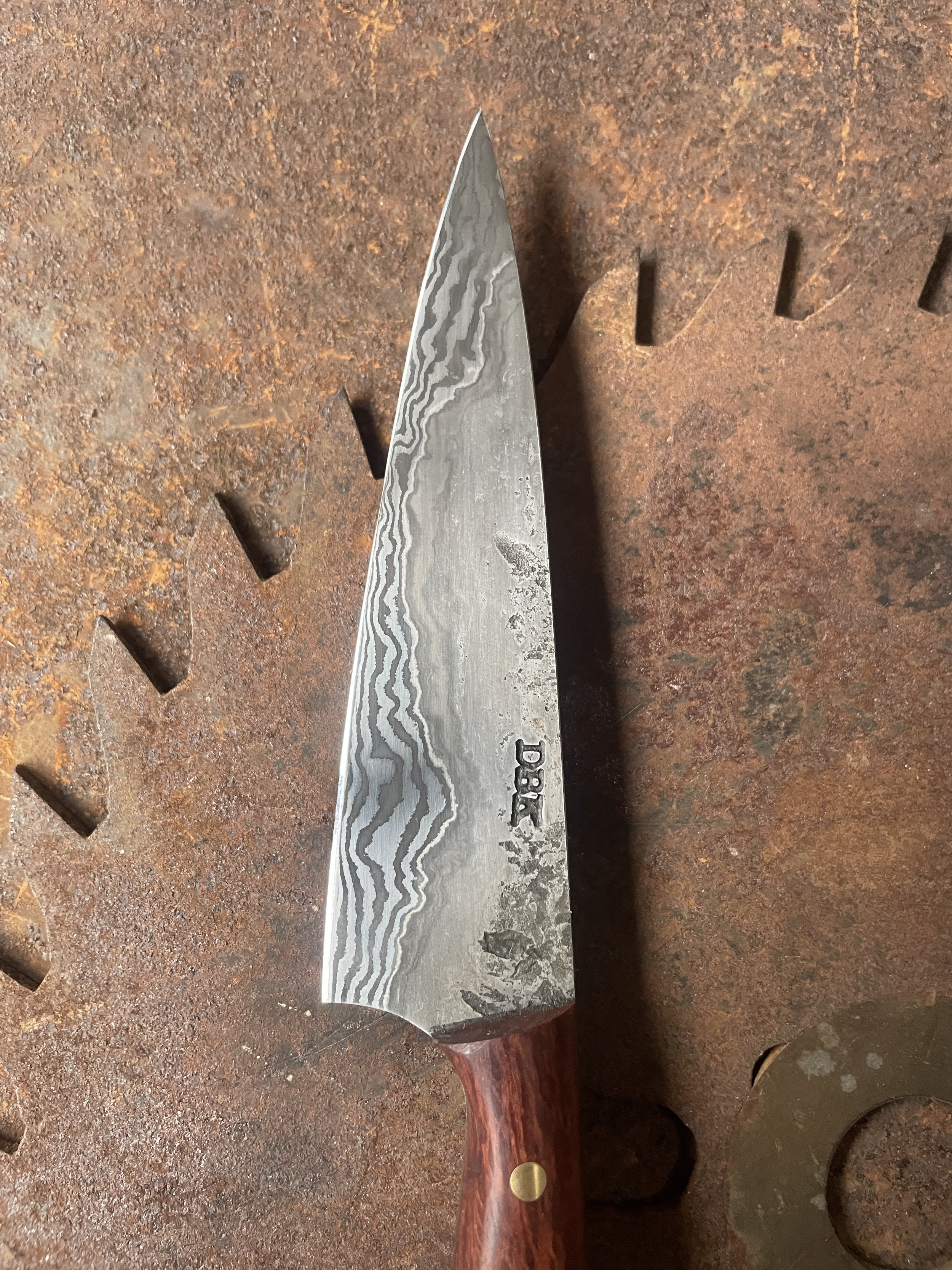 damascus paring knife