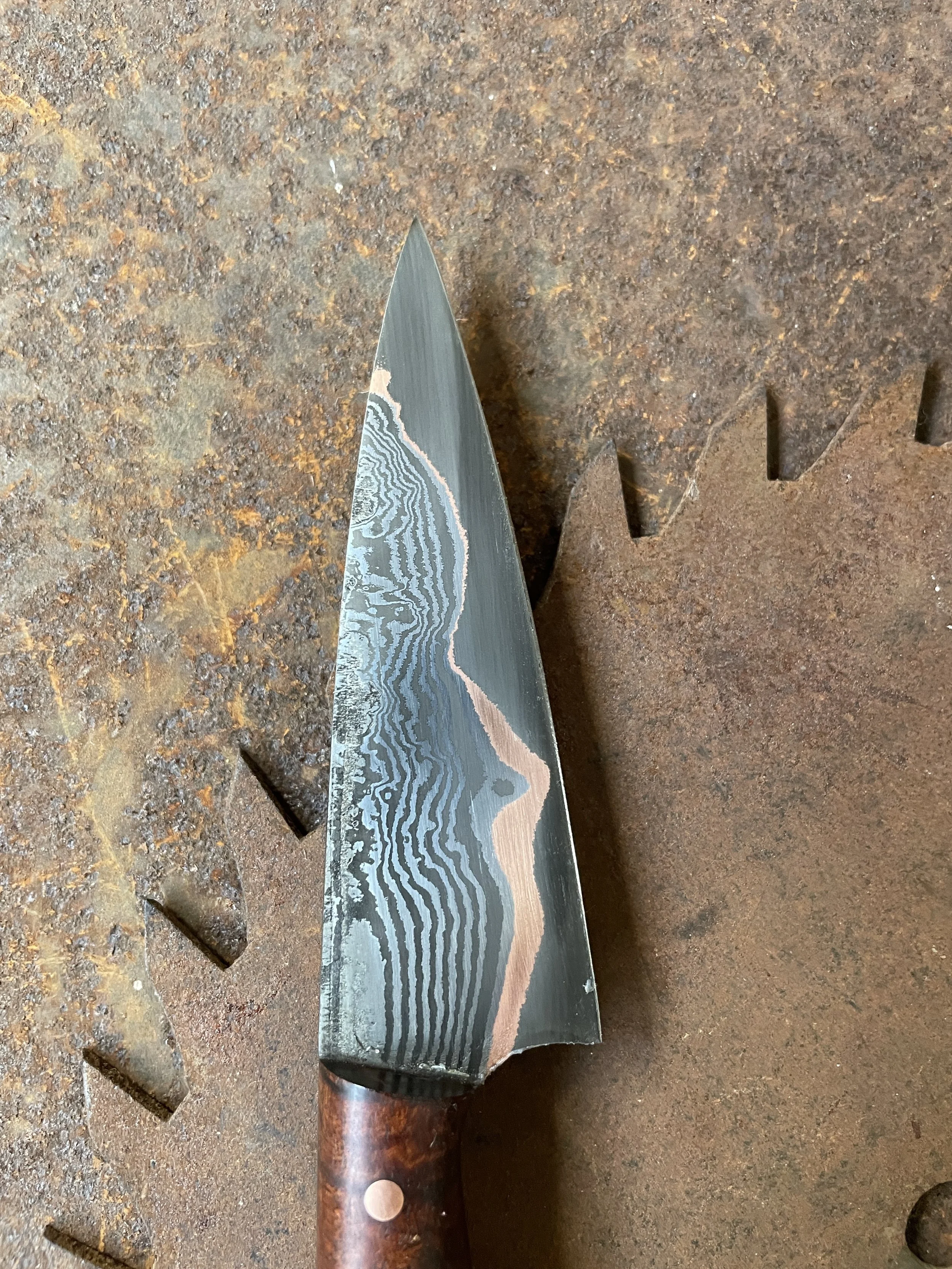 damascus paring knife