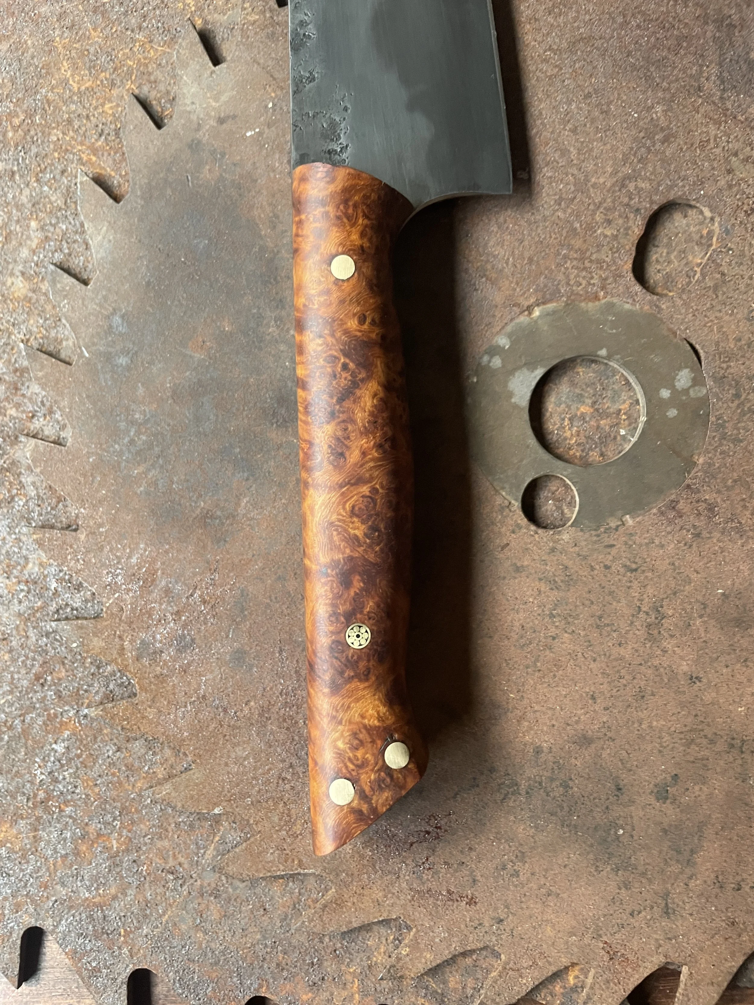 spicy white chef knife