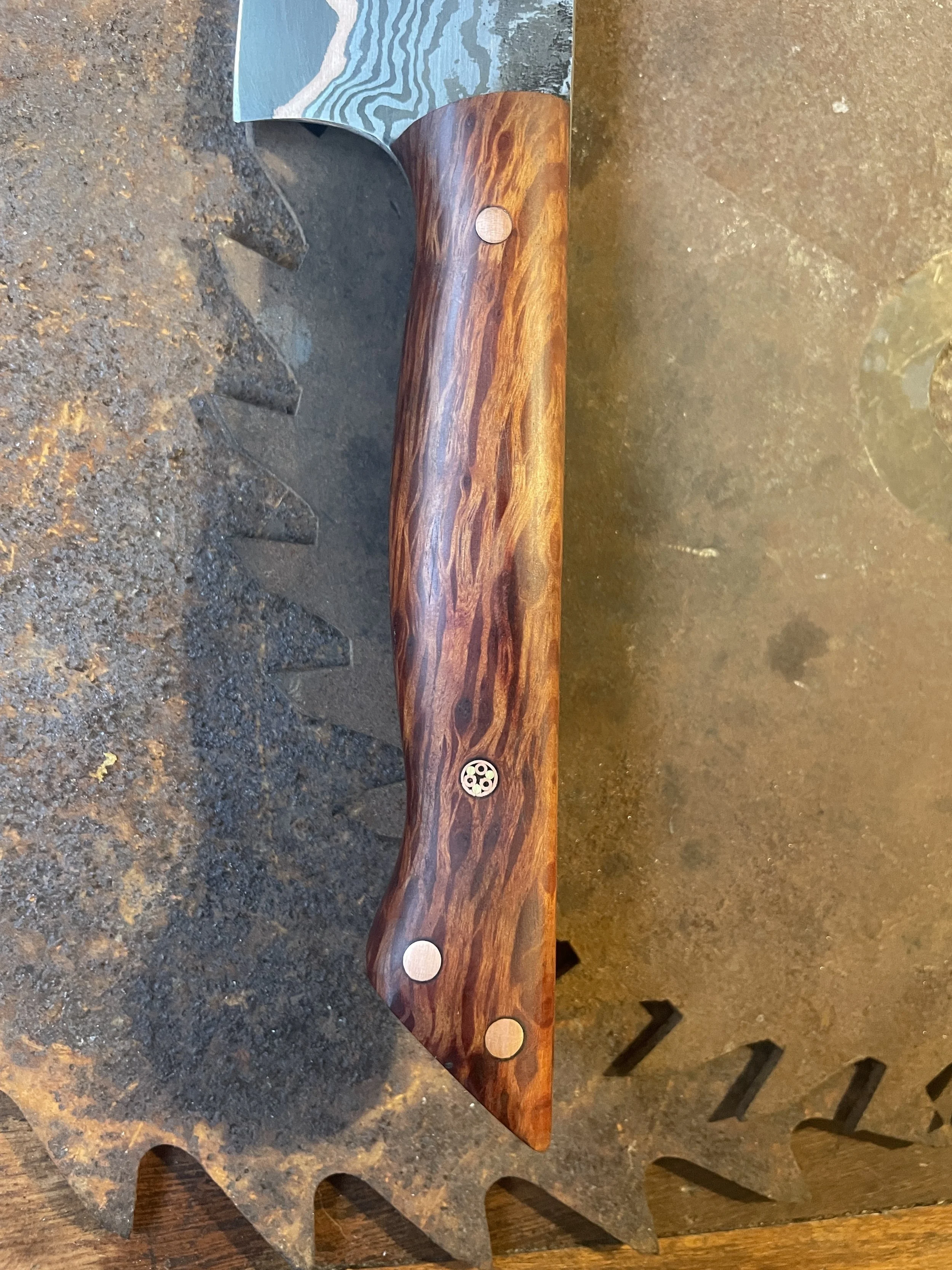 cumai damascus chef Knife
