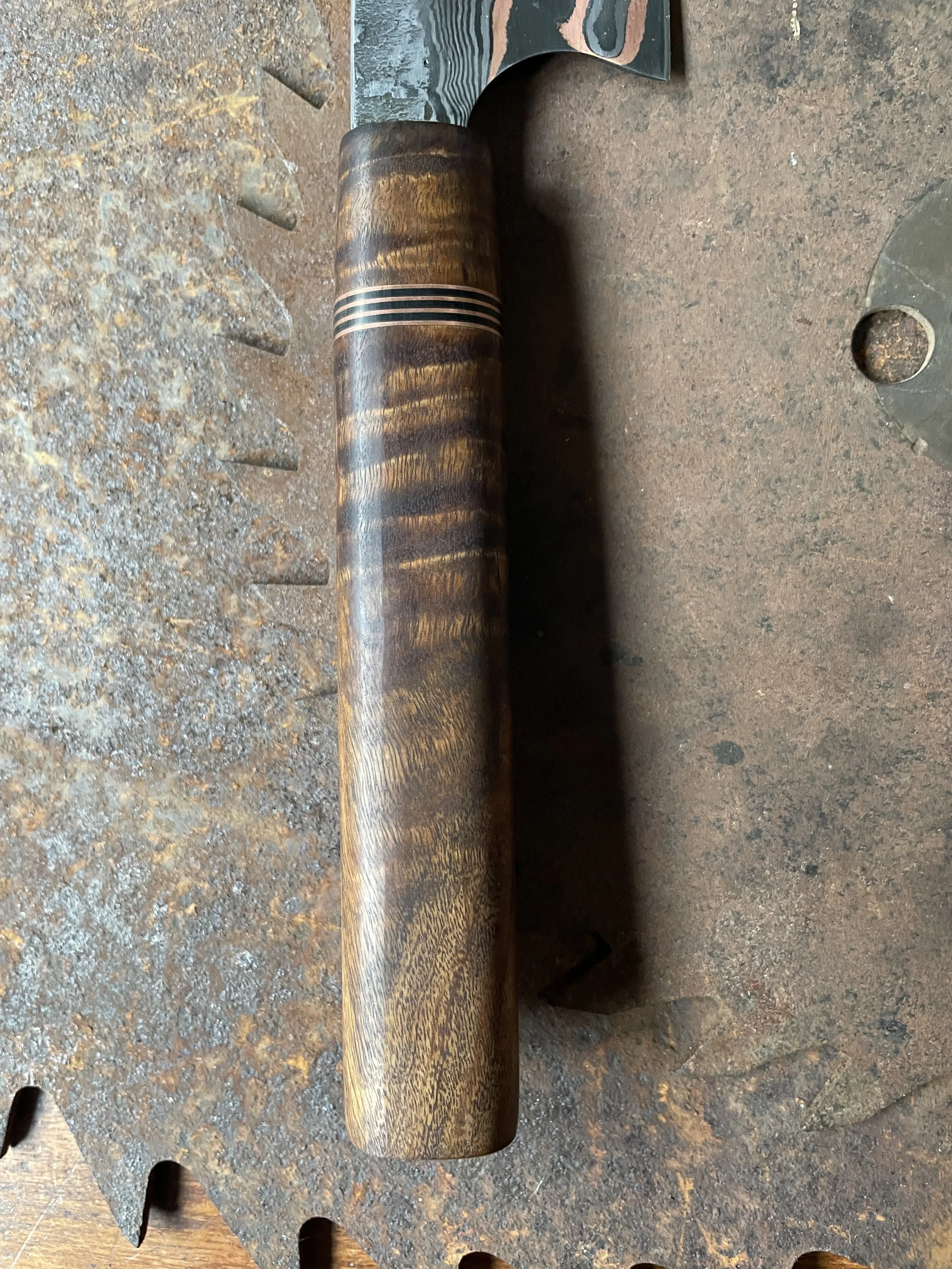 cumai damascus chef Knife