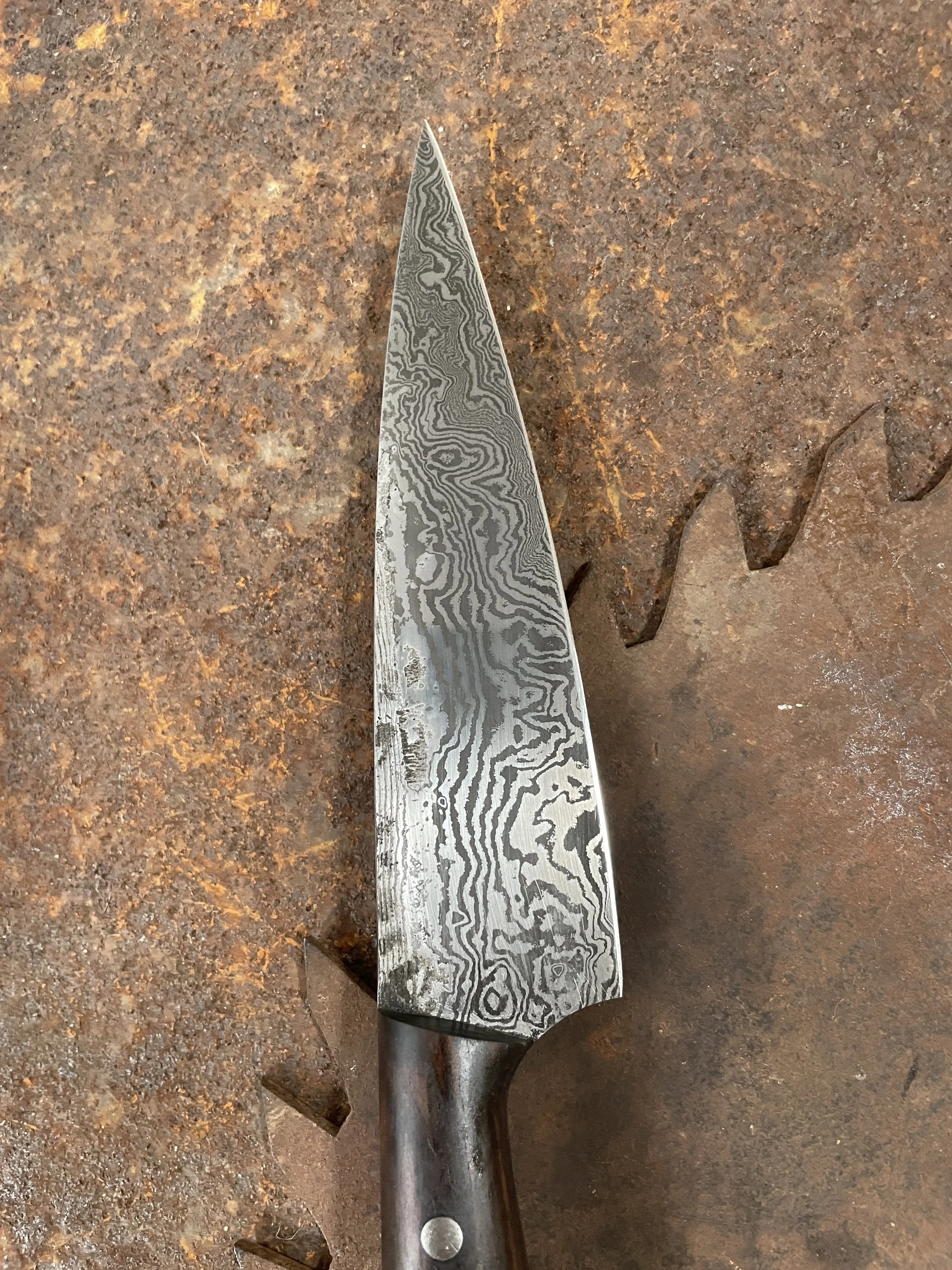 damascus paring knife