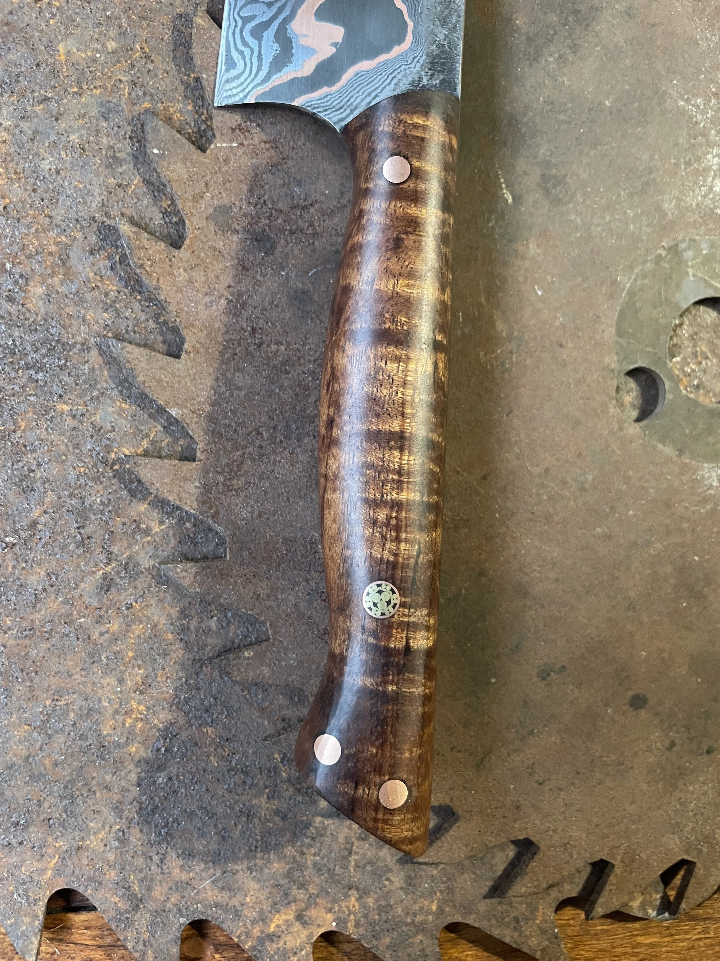 cumai damascus chef Knife