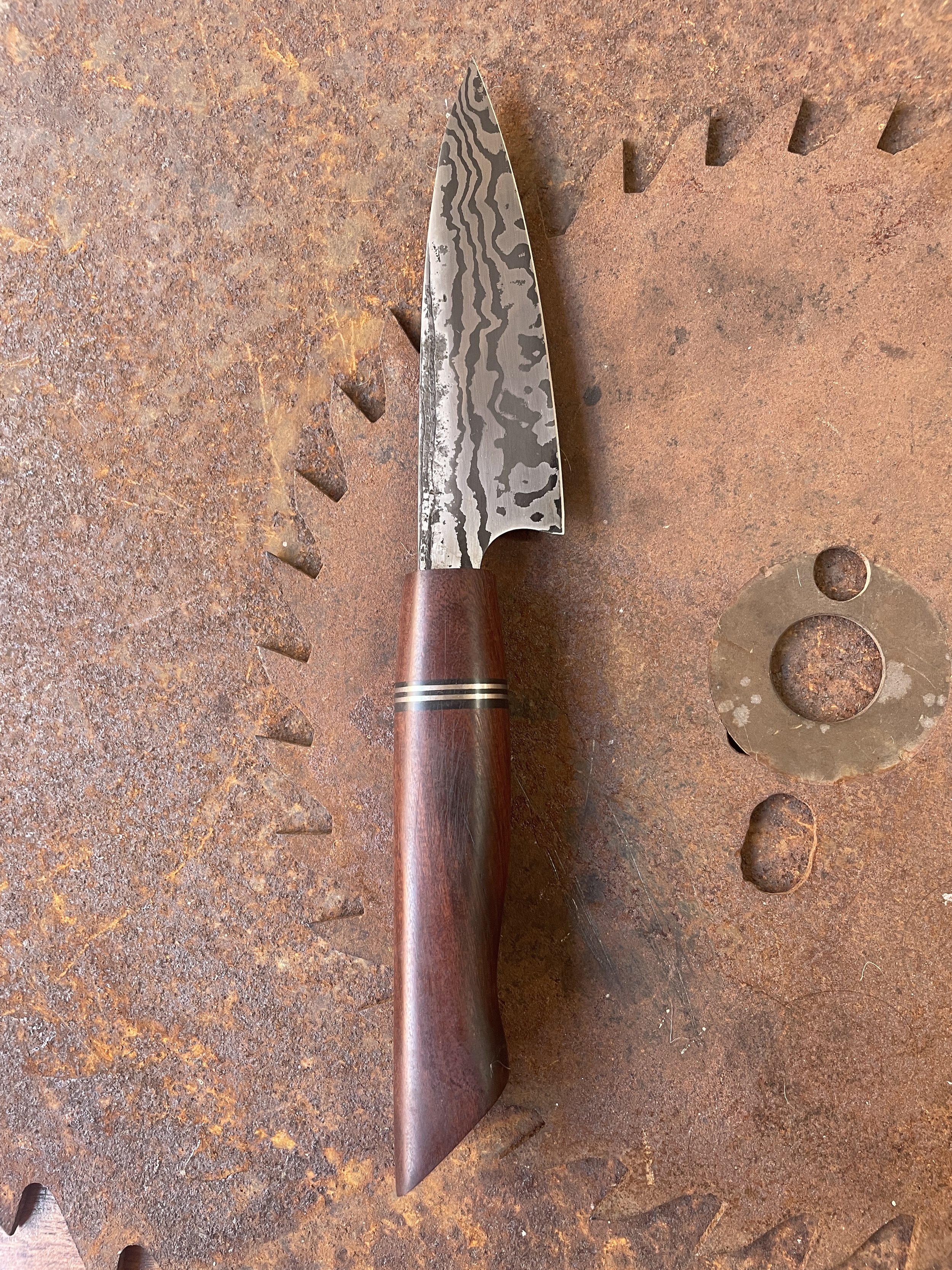 damascus paring knife